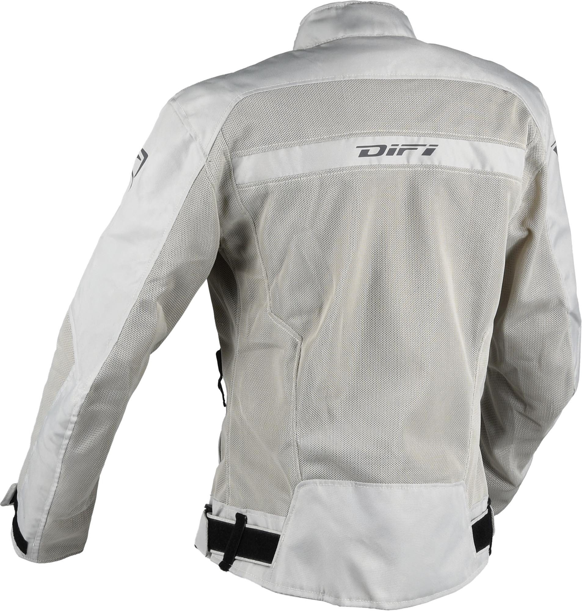 DIFI Motorradjacke Ibiza Air 2 Kinder Motorrad Textiljacke Rückenprotektor vorbereitet,Verbindungsreißverschluss,Ellenbogenp