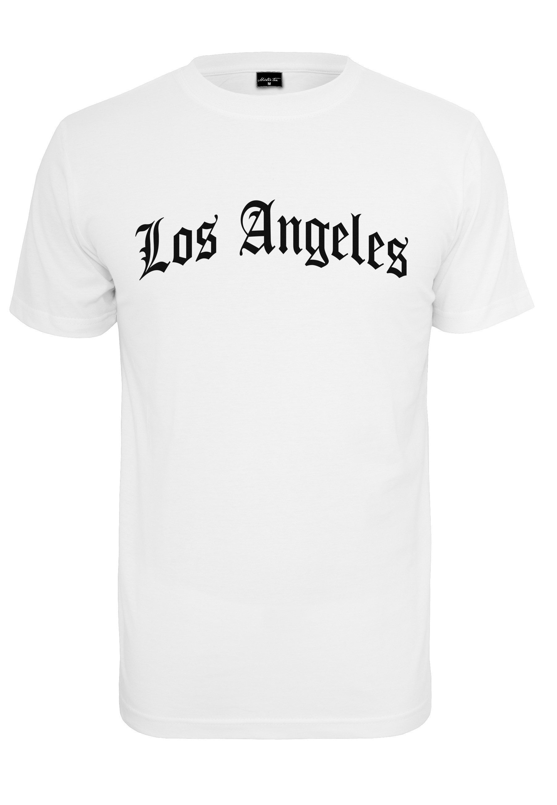 MisterTee T-Shirt MisterTee Herren Los Angeles Wording Tee (1-tlg)
