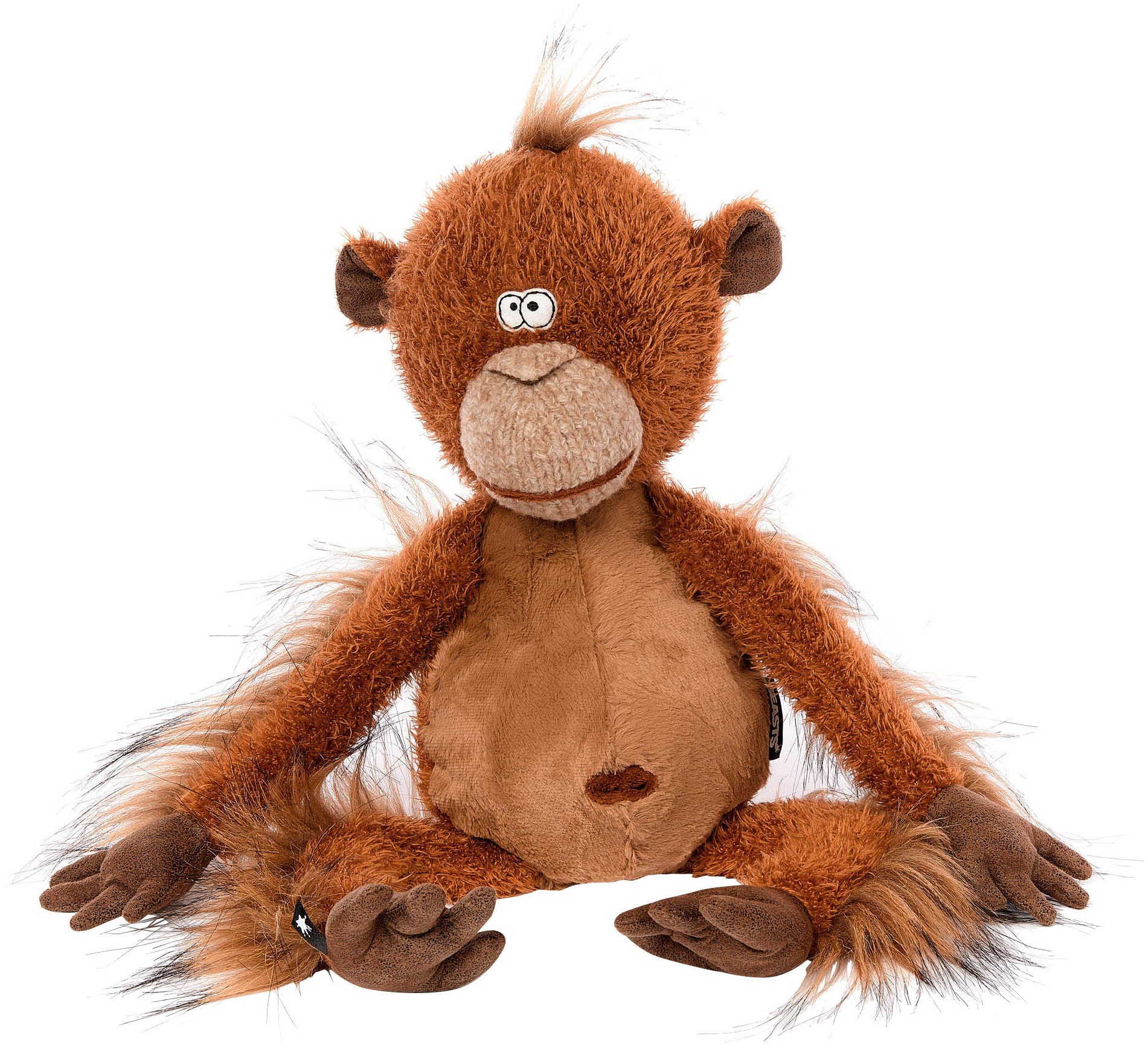 Sigikid Kuscheltier BeastsTown - Affe, Mon Key, Made in Europe