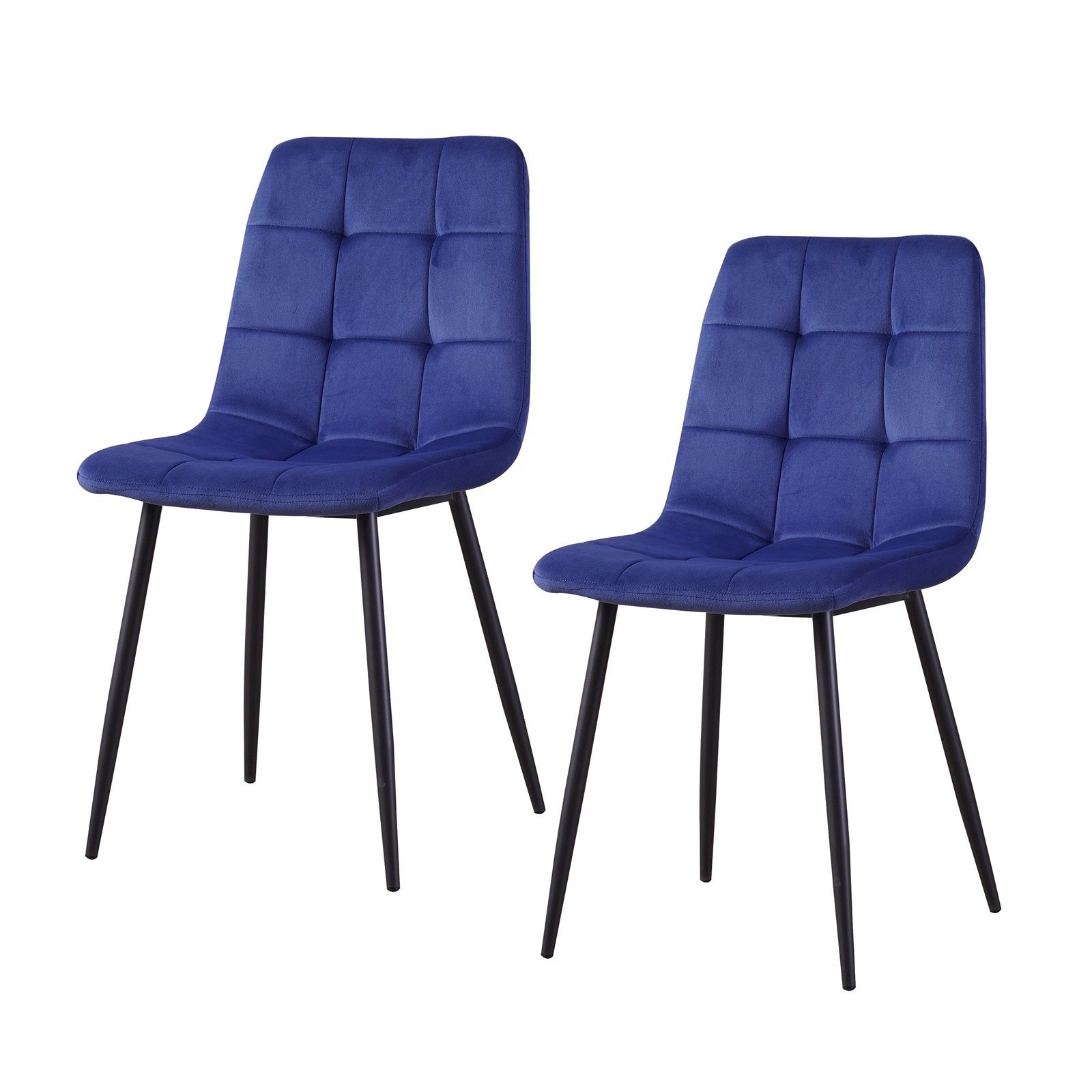 HTI-Living Esszimmerstuhl Stuhl Mesa Velvet Blau günstig online kaufen