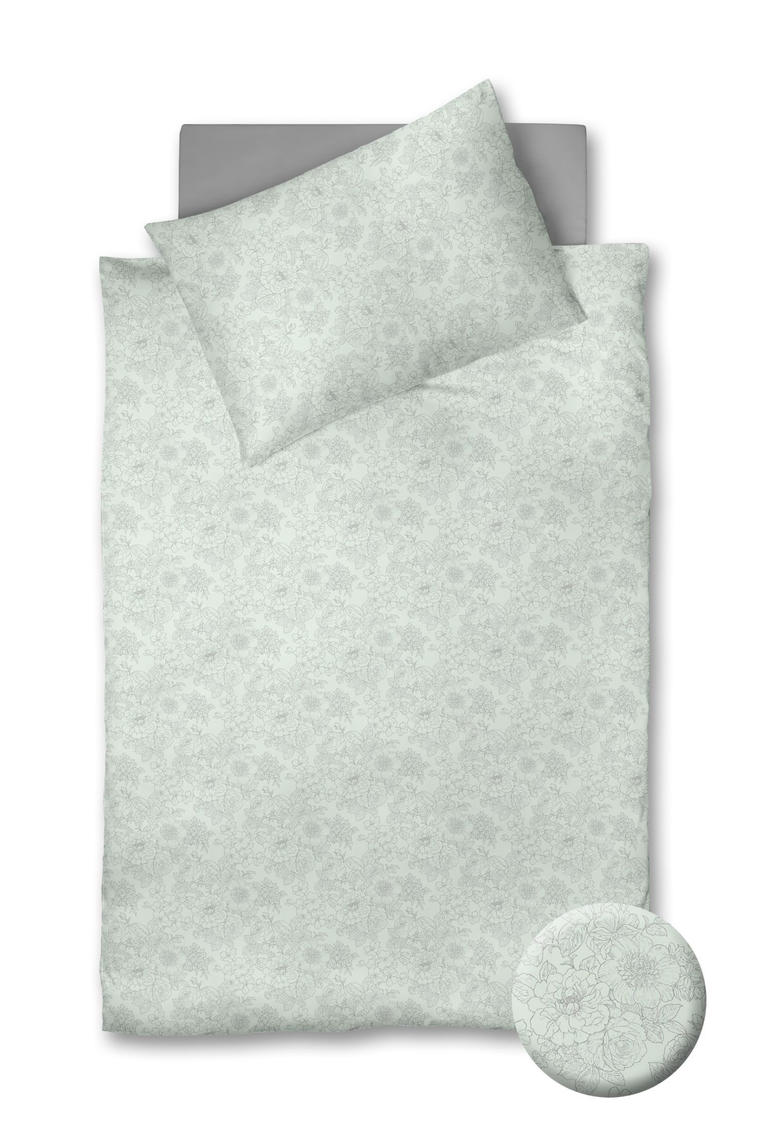 fleuresse Bettwäsche Fleuresse Mako-Satin Bettwäsche 135x200 Blüten Blumen günstig online kaufen