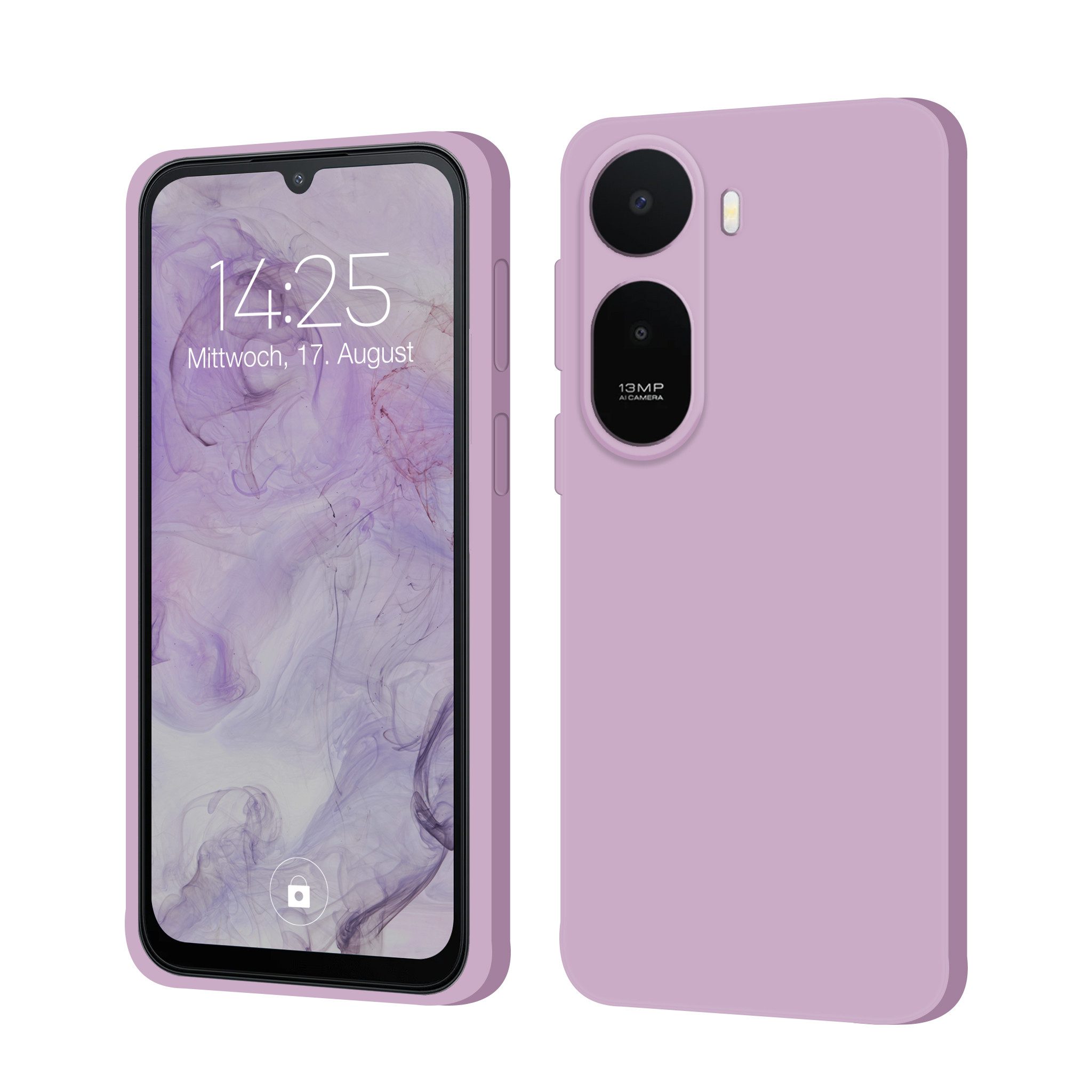 Tec-Expert Handyhülle SoftGrip Cover Hülle für Xiaomi Redmi A7 Pro 6.9 Zoll, 6.9, Handy Case Bumper integrierter Kameraschutz flexibel