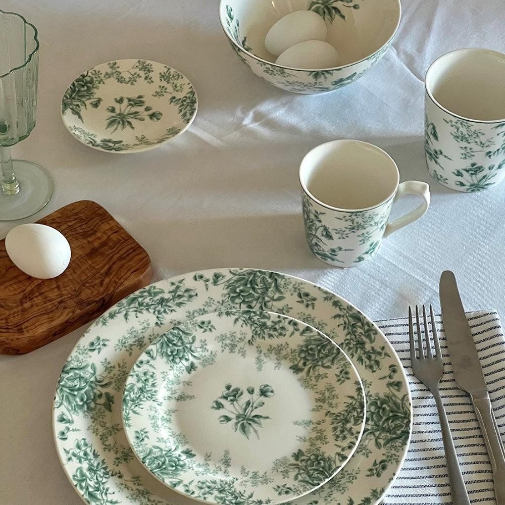 LAURA ASHLEY Tasse Tasse Mini Flowers Green (320ml)