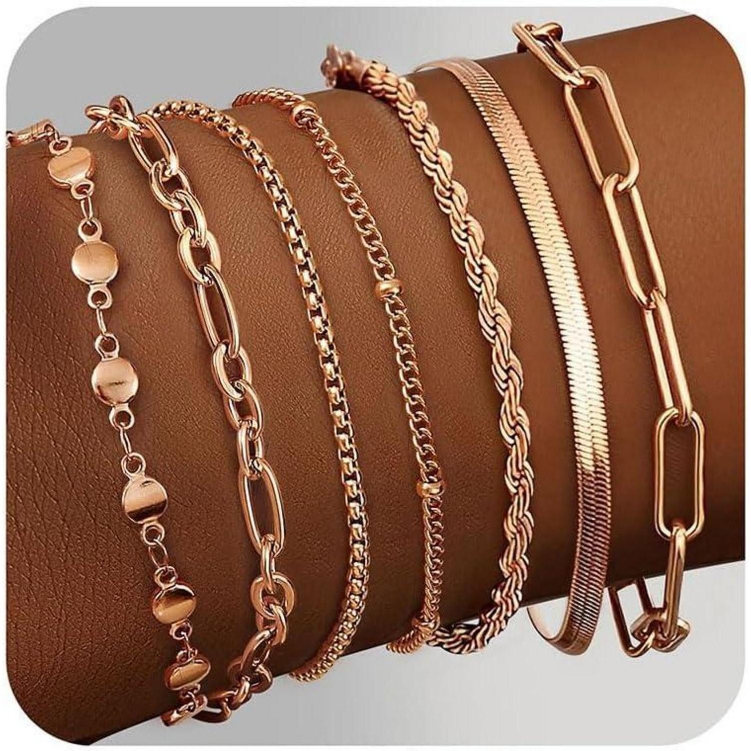 LuxusKollektion Ketten und Armband Set 7-teiliges günstig online kaufen