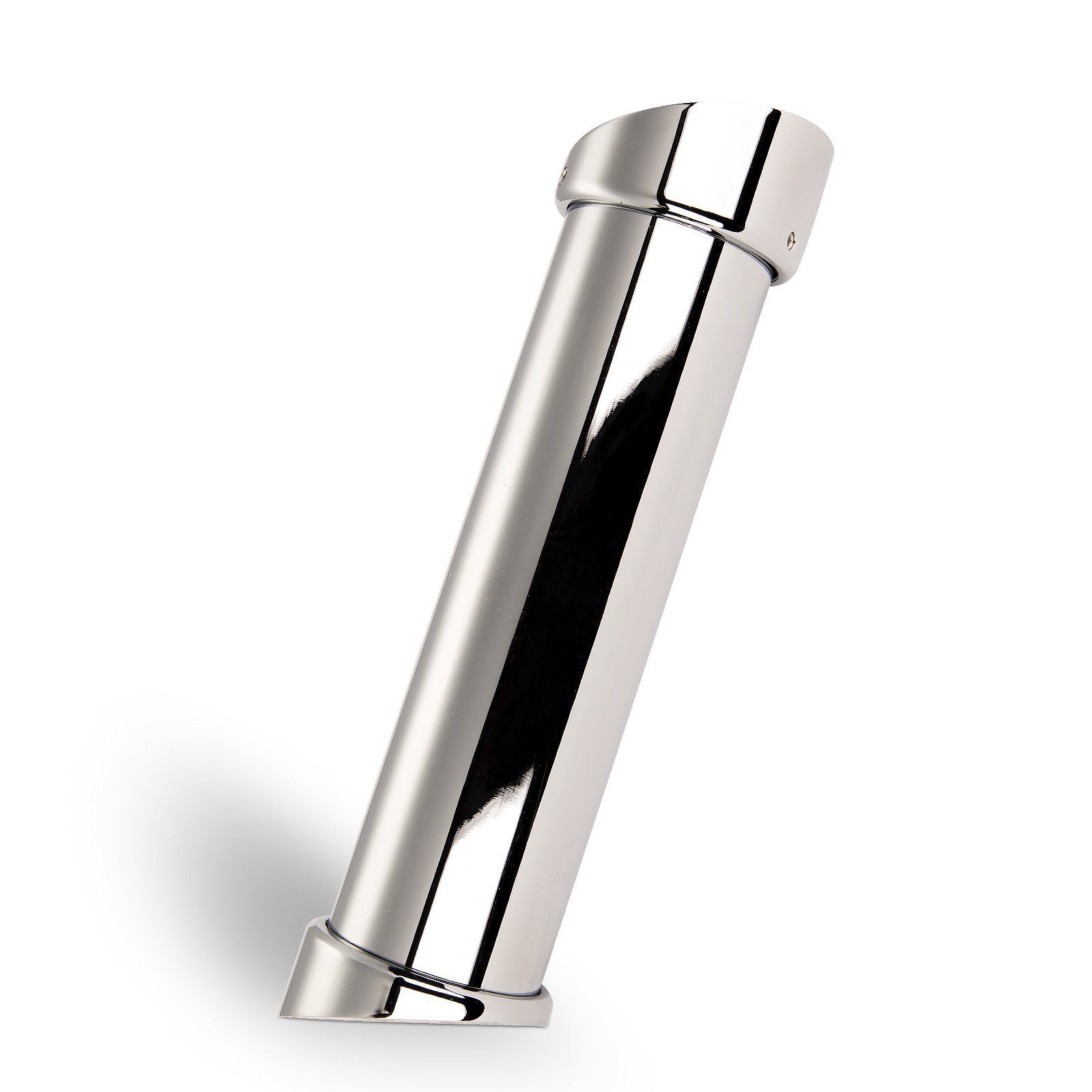 SO-TECH® Tischaufsatz Barkonsole schräg 21°, (1-St), Höhe 200 mm / Ø 50 mm Chrom poliert