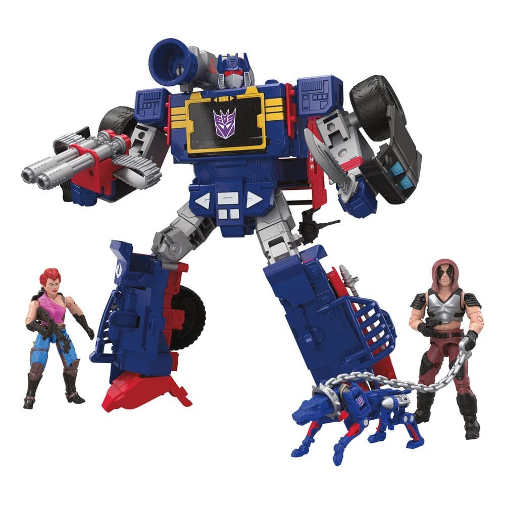Actionfigur Transformers x G.I. Joe Dreadnok Thunder Machine with Zarana & Zartan