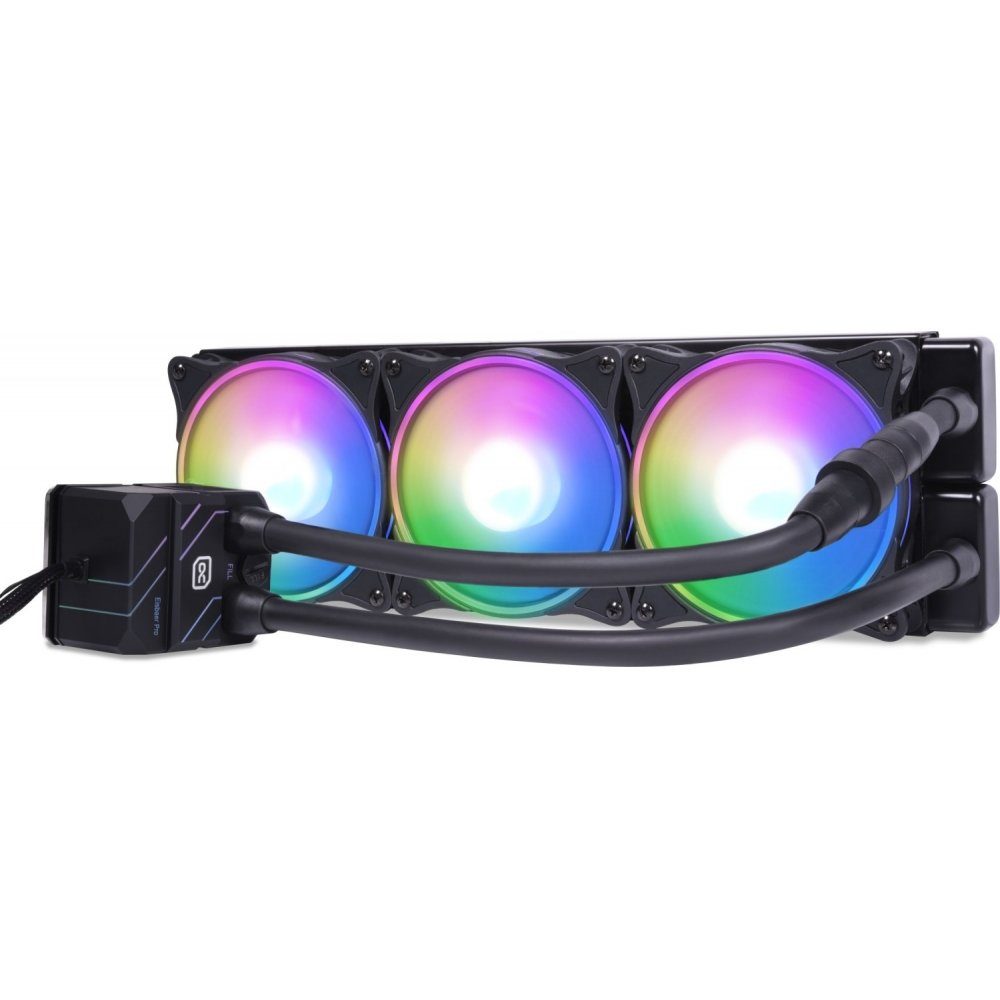 AlphaCool Wasserkühlung Eisbaer Aurora Pro HPE Edition - Komplett-Wasserkühlung - schwarz