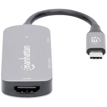MANHATTAN Laptop-Dockingstation USB-C® auf HDMI 3-in-1 Docking- mit Power, USB-C® Power Delivery