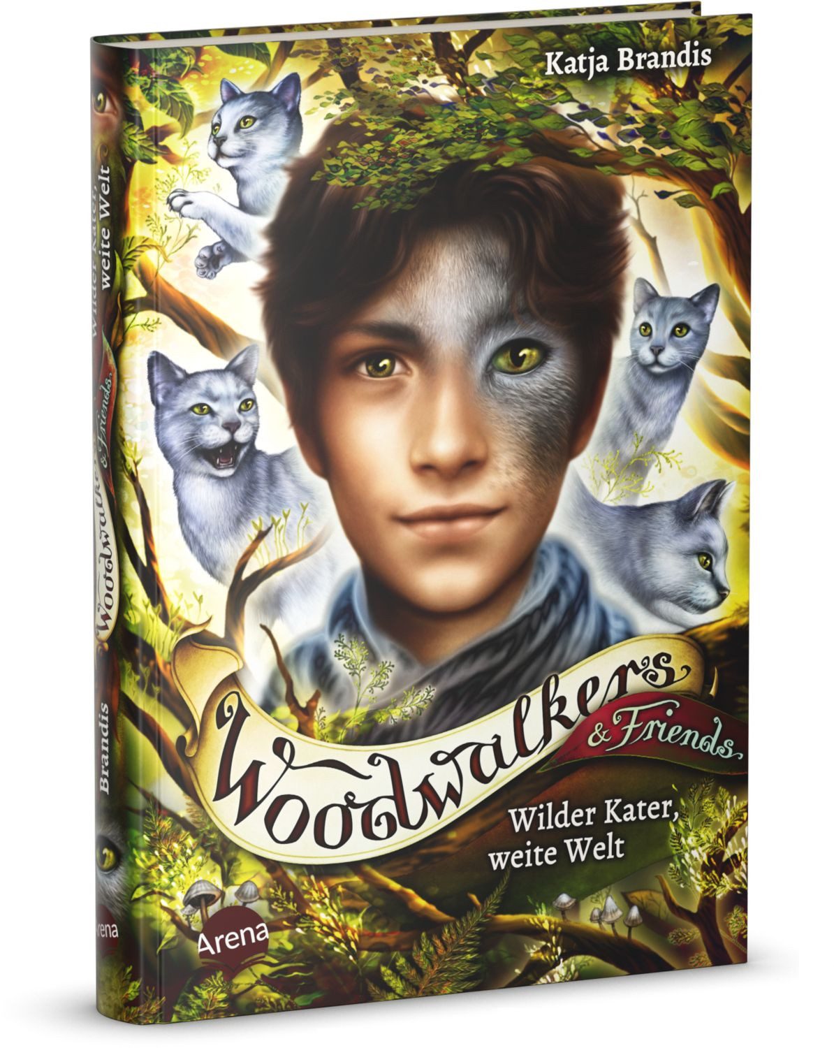 Kinderbuch Woodwalkers & Friends. Wilder Kater, weite Welt Das Special zur Bestse Katja Brandis