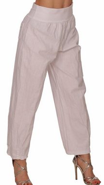 Charis Moda Leinenhose Leinenhose Sommerhose Dehnbund