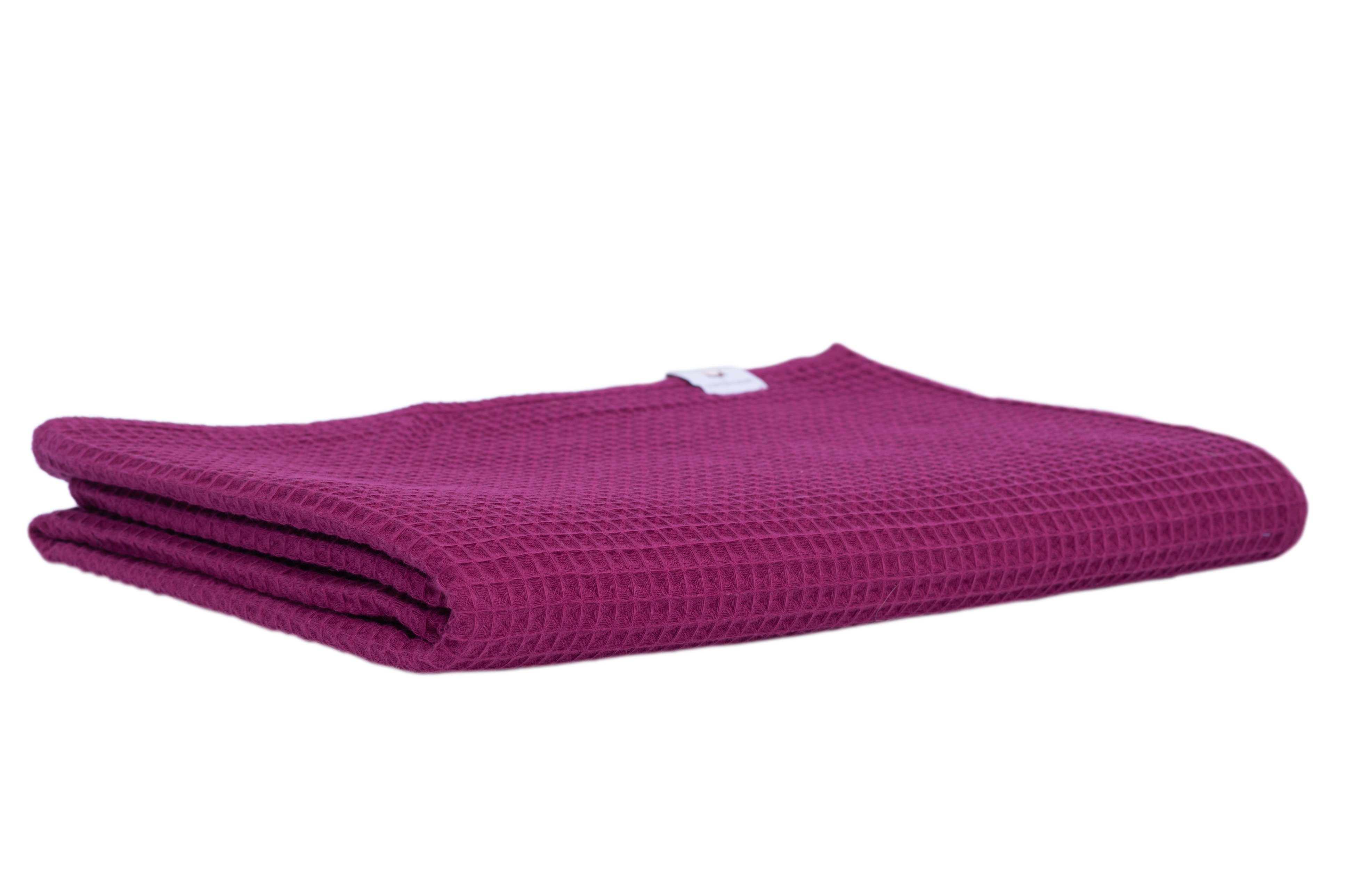 WERI SPEZIALS Strumpfhersteller GmbH Geschirrtuch Hochwertiges Handtuch für  die Küche >>Cotton Cloud Collection: Waffelpique - 45x70<< aus Baumwolle