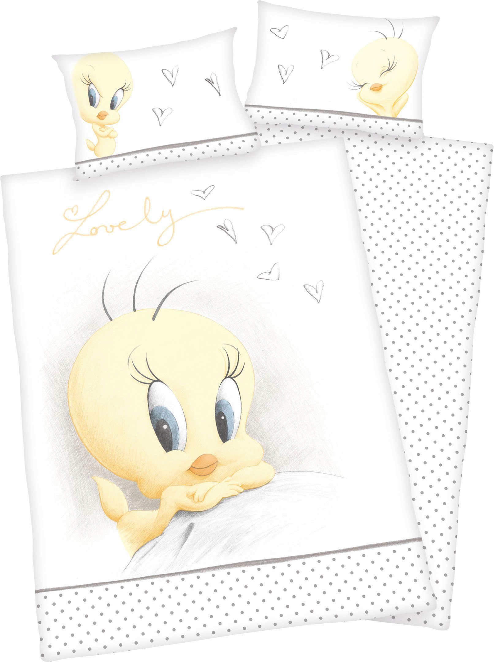 Babybettwäsche Looney Tunes