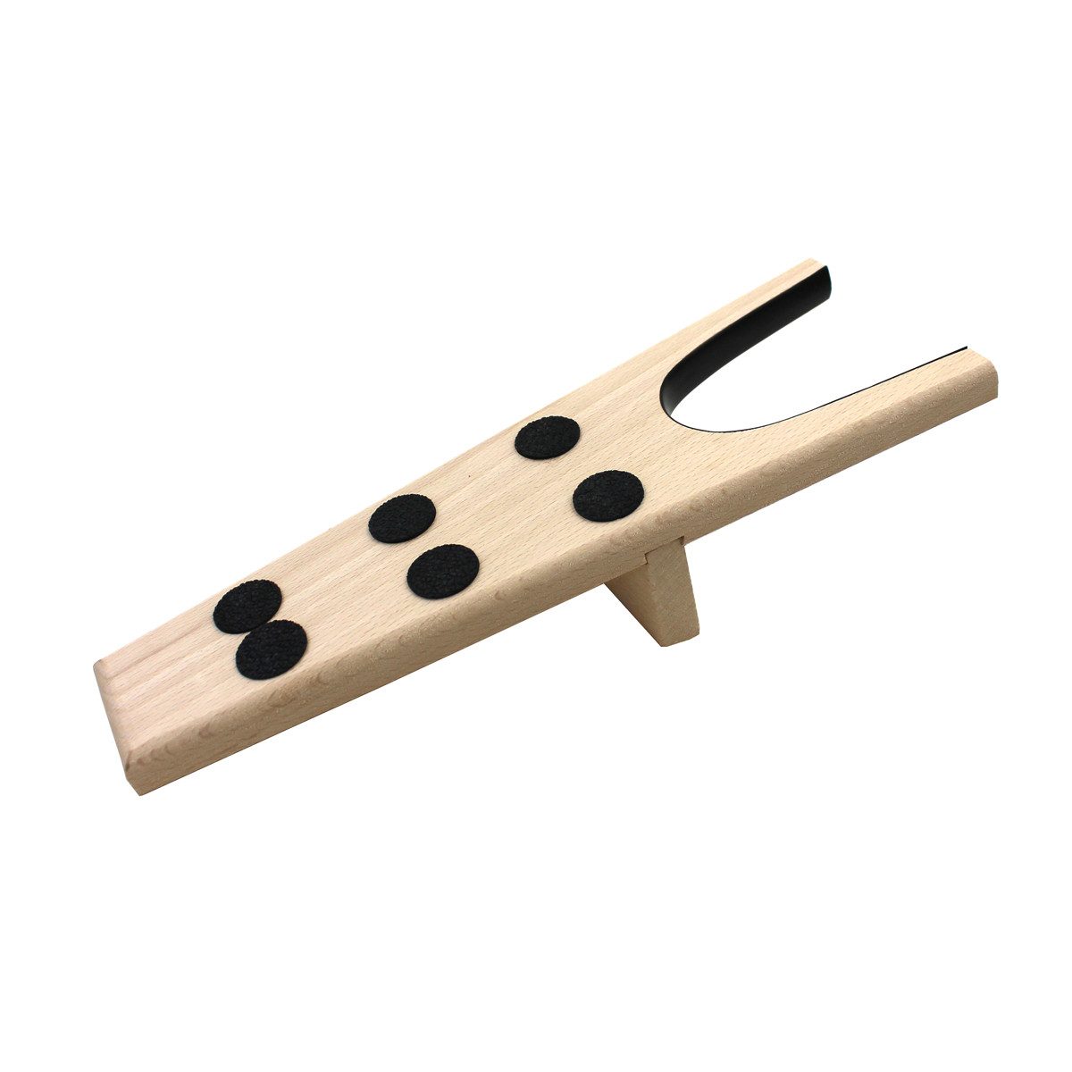 Langlauf Schuhbedarf Stiefelknecht Stiefelknecht aus Buchenholz mit 6 Anti- günstig online kaufen