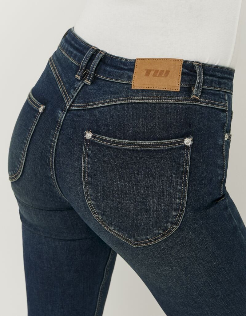 Tally Weijl Bootcut-Jeans SPADESASSY2 Baumwollmischung, Low Waist