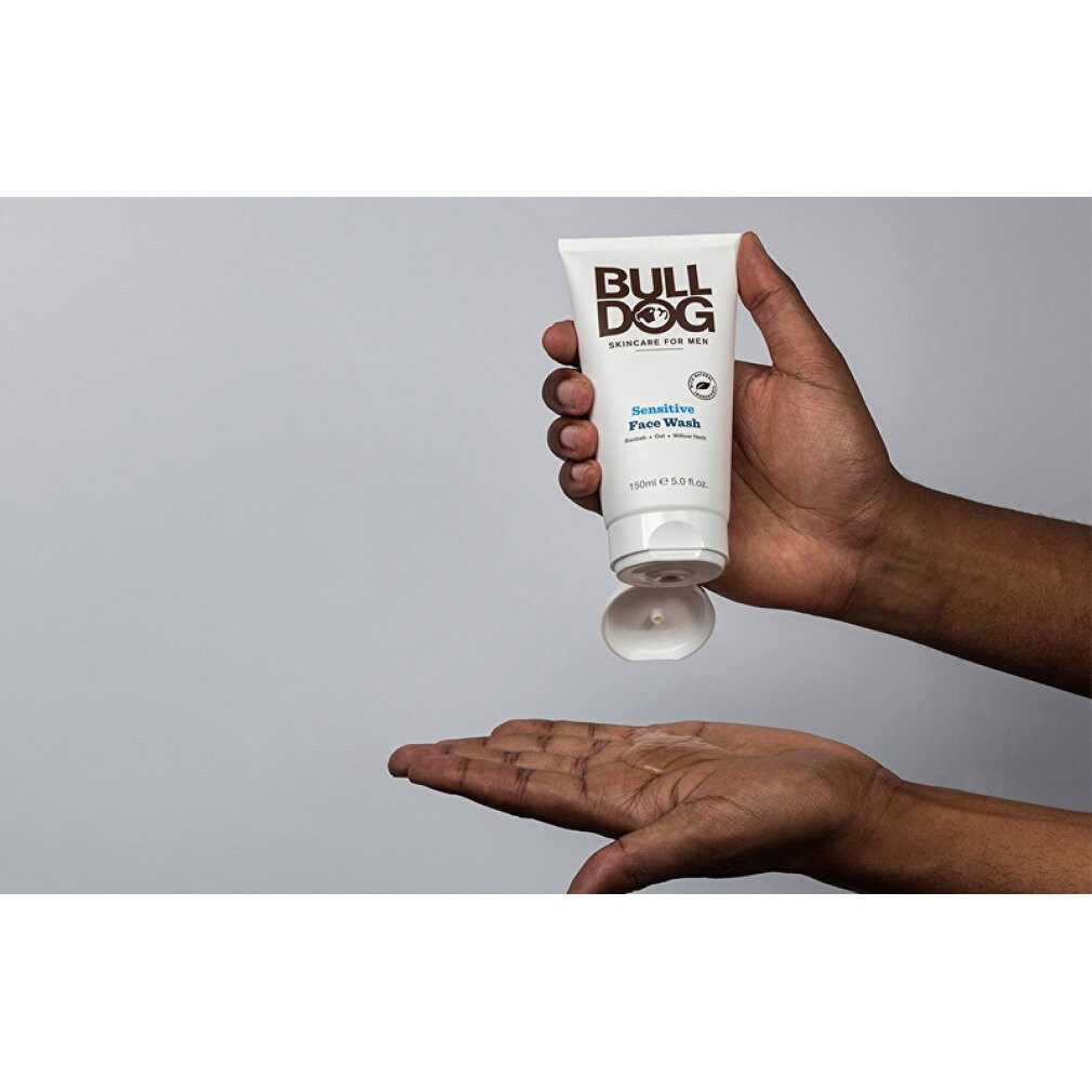 Bulldog Körperpflegemittel Cleansing gel for men for sensitive Haut Sensitiv e Face Wash 150ml