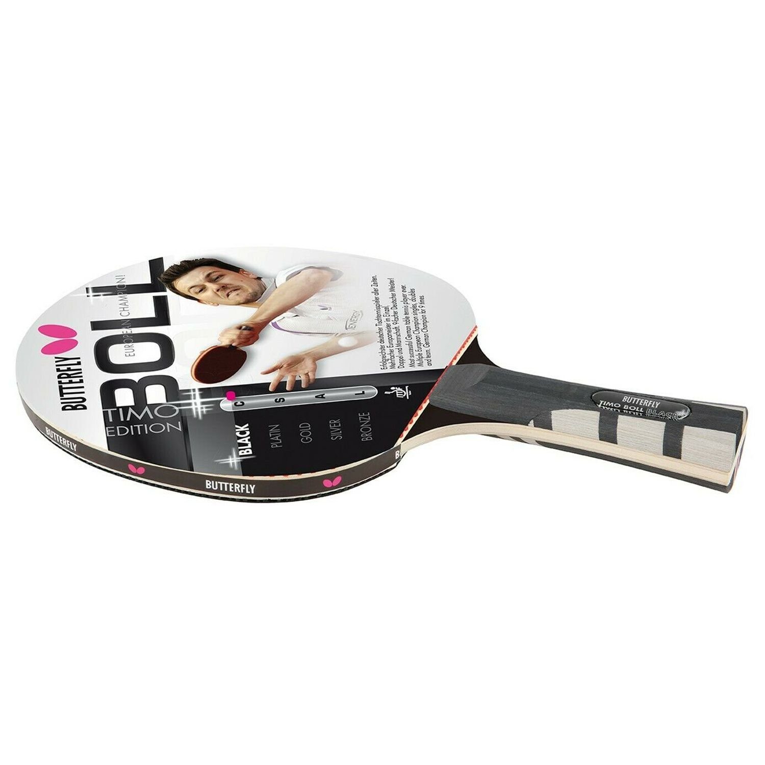 Tischtennisschläger Timo Boll Black - 85030