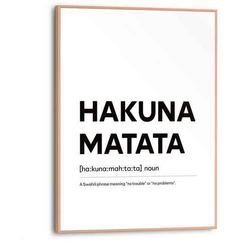 Reinders! Poster Hakuna Matata