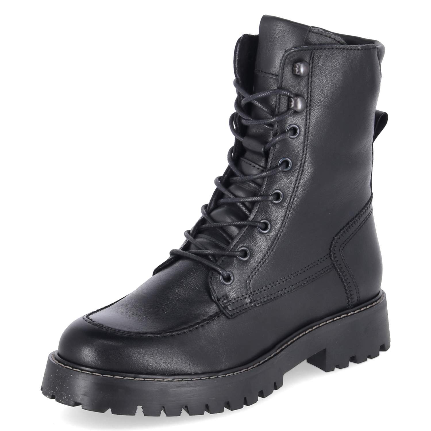 Fräulein Frida Fräulein Frida F-8541 Sauvage Black Damen Glattleder black Schnürstiefel