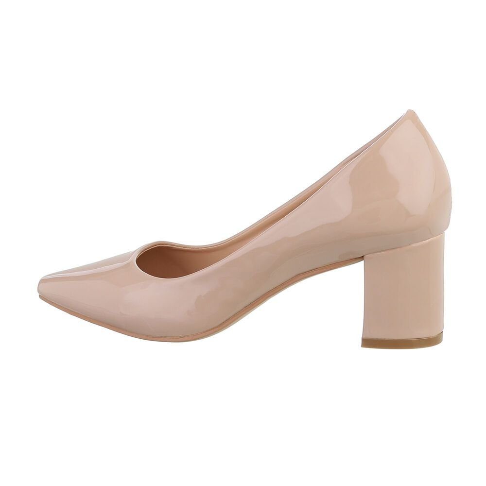 Ital-Design Damen Schlupfschuhe Elegant Pumps (72625831) Blockabsatz Klassi günstig online kaufen