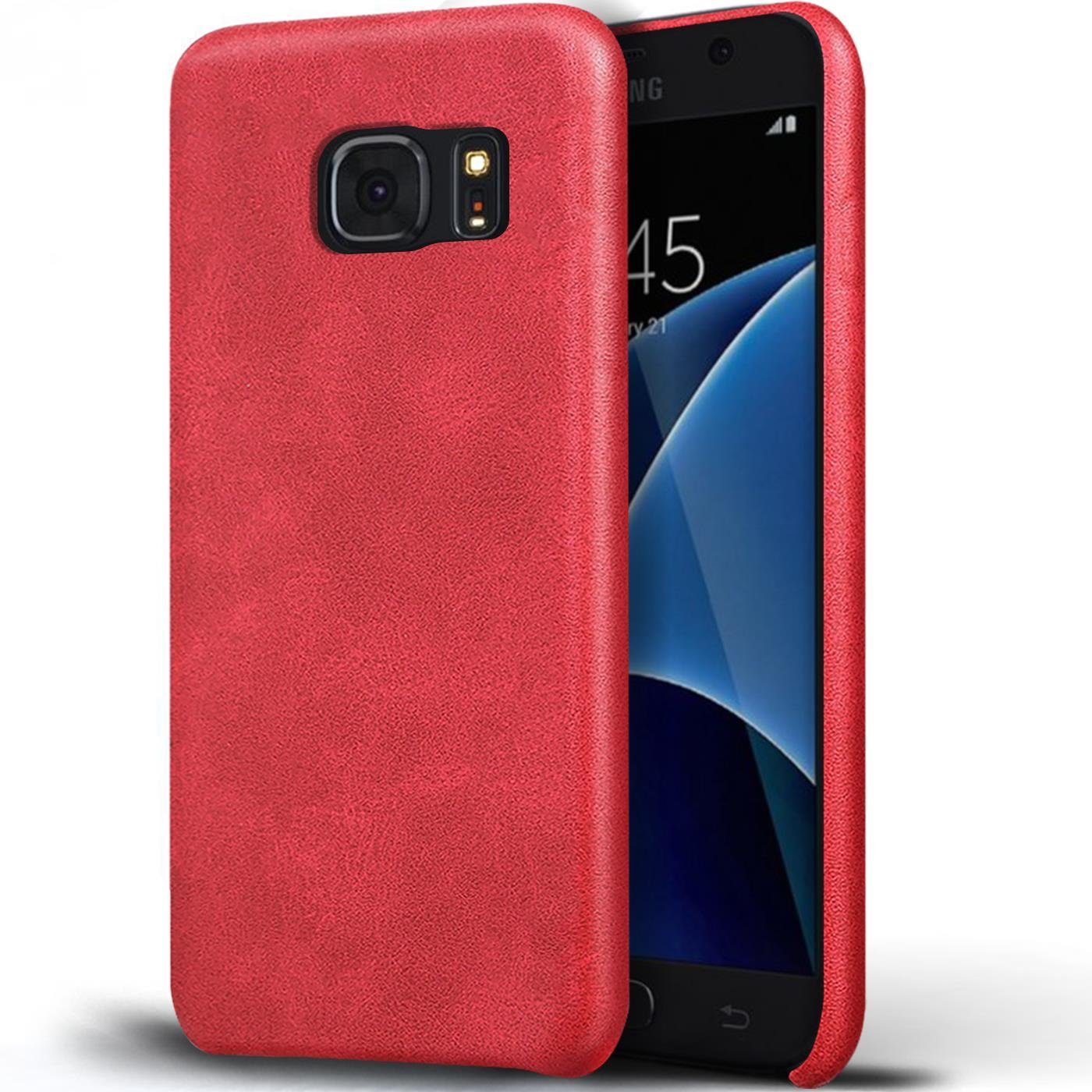 CoolGadget Handyhülle Backcover Schutzhülle für Samsung Galaxy S7 Edge 5,5 Zoll, Ultra Slim Handy Hülle für Samsung S7 Edge Case Bumper