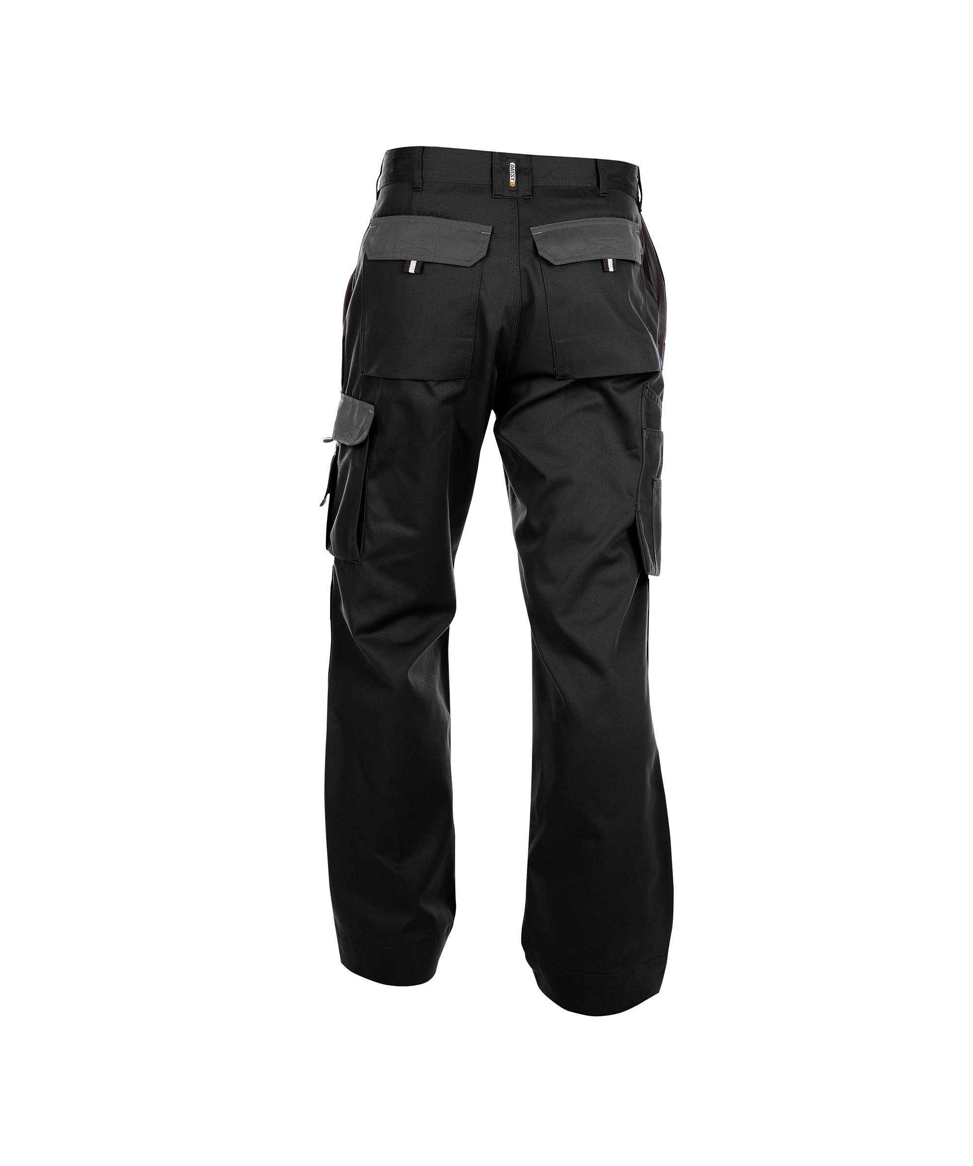 Dassy Arbeitshose Zweifarbige Arbeitshose mit Kniepolstertaschen Boston (1-tlg)
