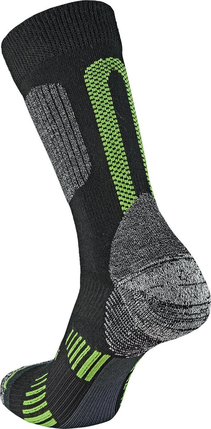 schwarz-lime wapiti S06 Wapiti Basicsocken