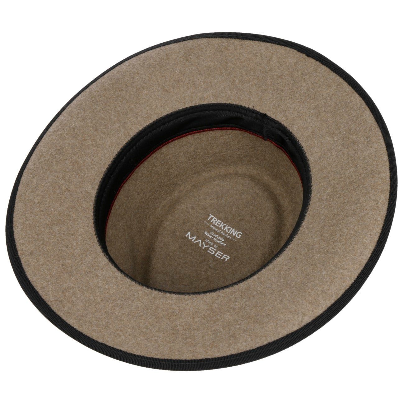 Mayser Cowboyhut (1-St) Westernhut mit Lederband, Made in the EU