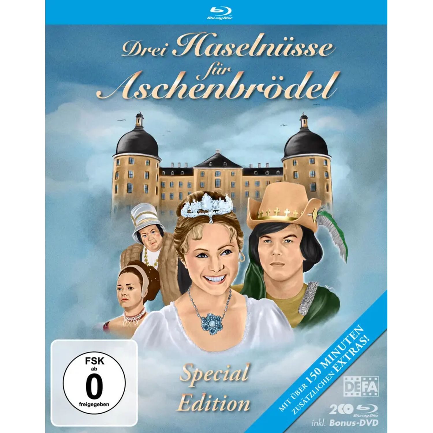Defa Blu-ray Drei Haselnüsse für Aschenbrödel - Special Edition mit Bonus-DVD...
