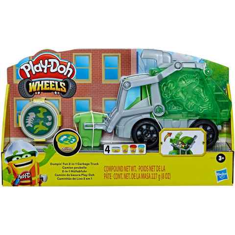 Hasbro Knete Play-Doh Wheels 2-in-1 Müllabfuhr