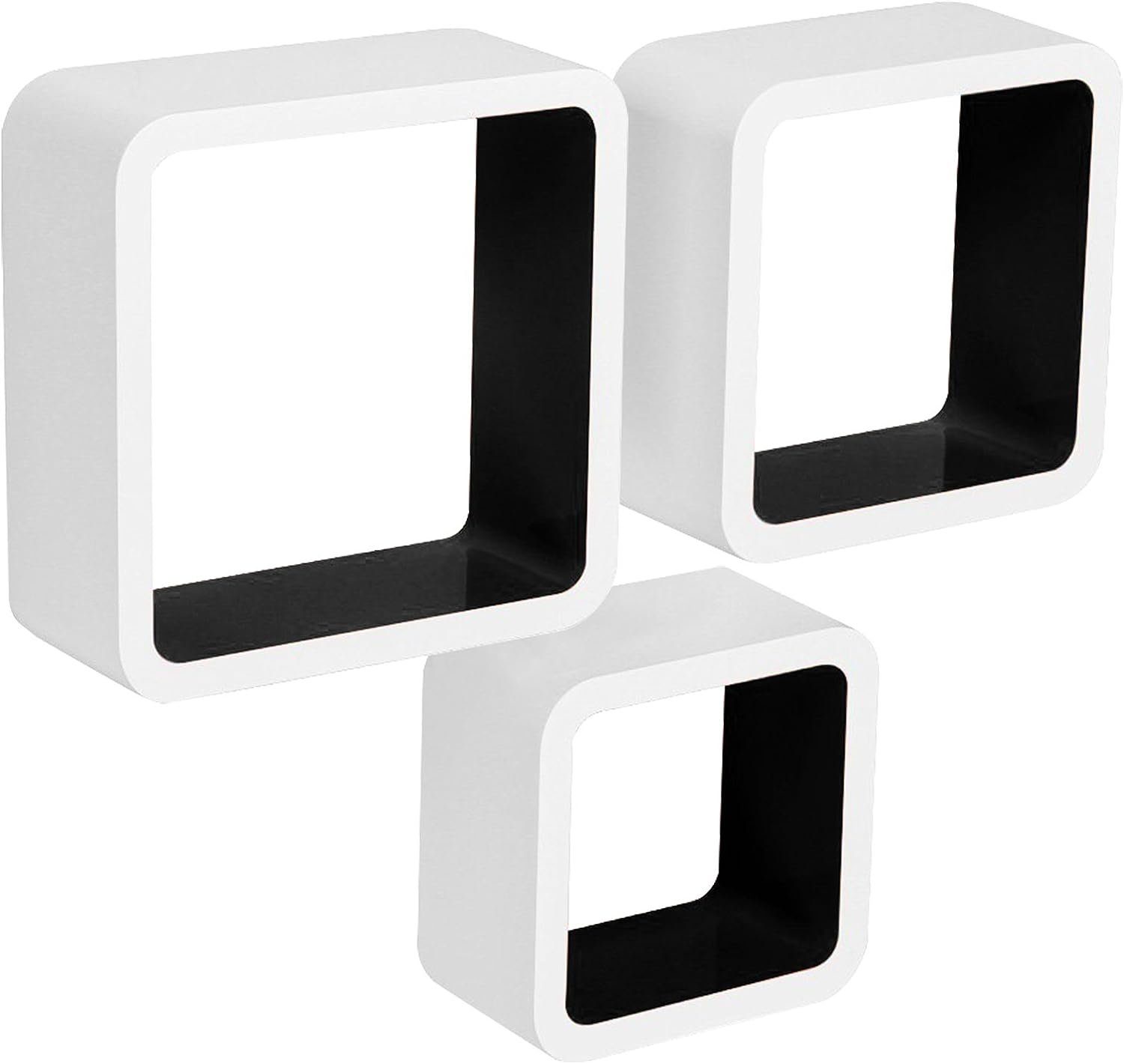 Woltu Wandregal, Cube CD Regal 3er günstig online kaufen