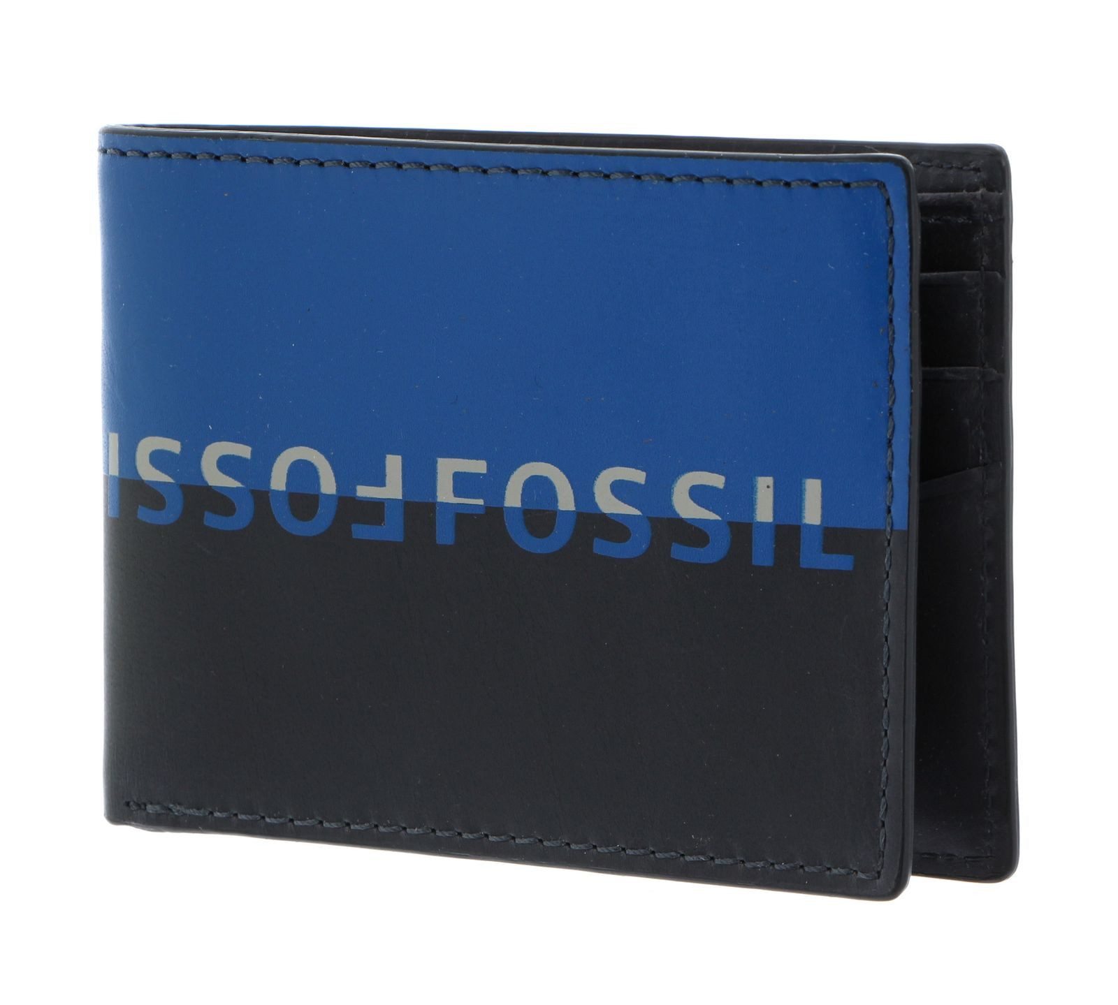 Fossil Herren-Geldbörse Aus Echtem Leder – Mit Ausweisfenster, RFID-Schutz, Braun