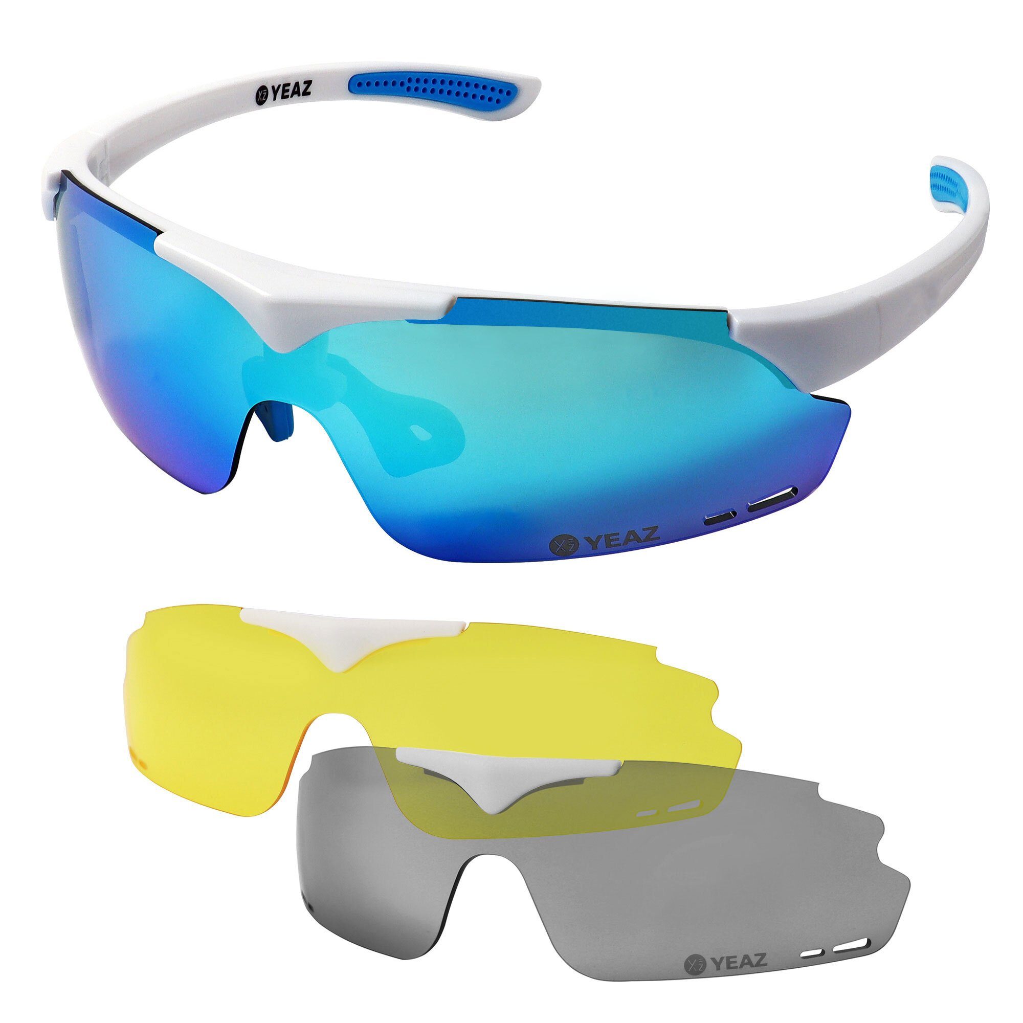 YEAZ Sportbrille SUNUP set mit Magnetsystem Sport-Sonnenbrille magnet-sport-sonnenbrille