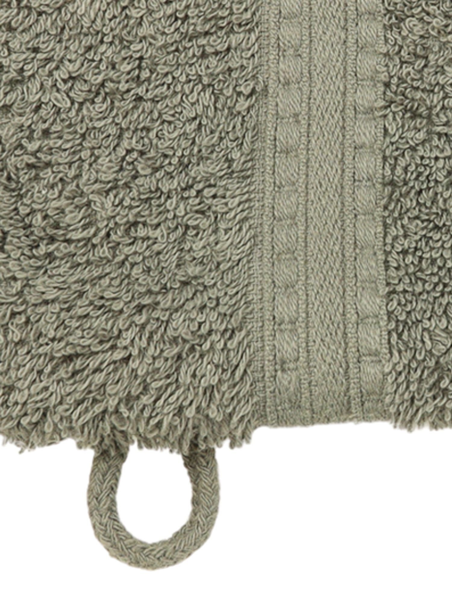 Julie Julsen Handtuch 1-Handtuch-Silbergrau-Waschhandschuh 15 x 21 cm, Bio- günstig online kaufen