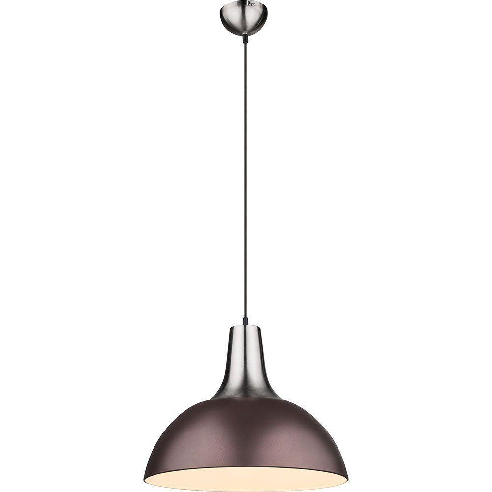 Globo LED Pendelleuchte, Leuchtmittel LED Pendelleuchte bronze inklusive, Wohnzimmerleuchte Esstischlampe Warmweiß, Hängelampe