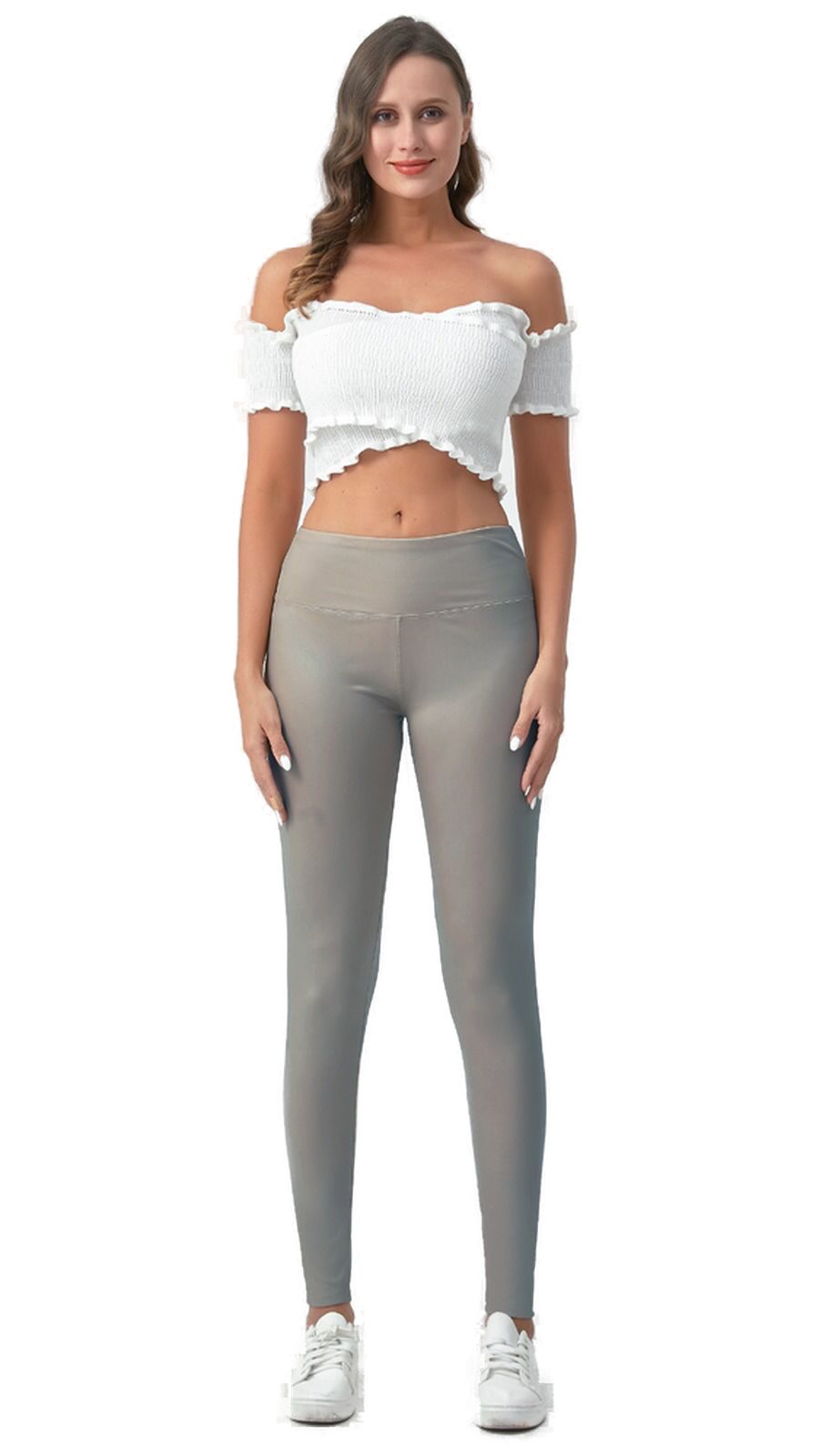 cofi1453 Leggings Leggings Hose Leggins Leder-Optik günstig online kaufen