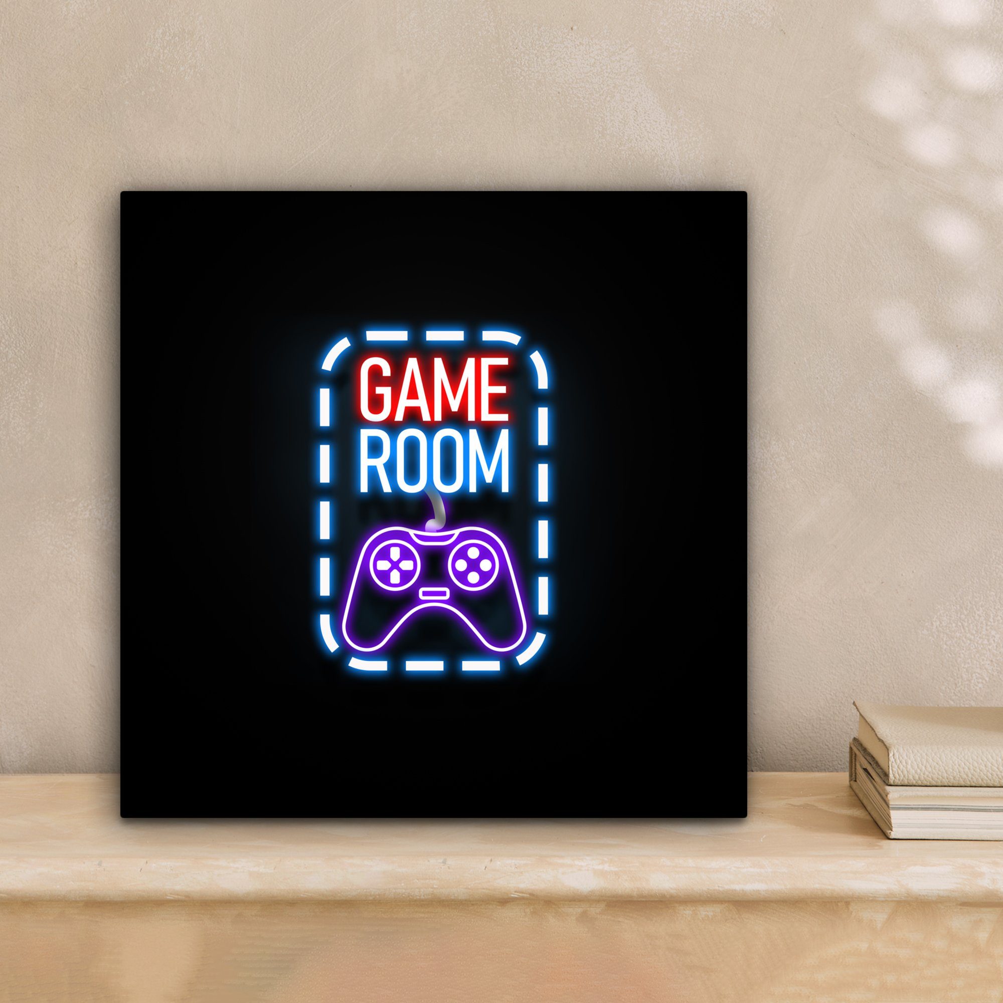 OneMillionCanvasses® Leinwandbild Neon - Zitate - günstig online kaufen