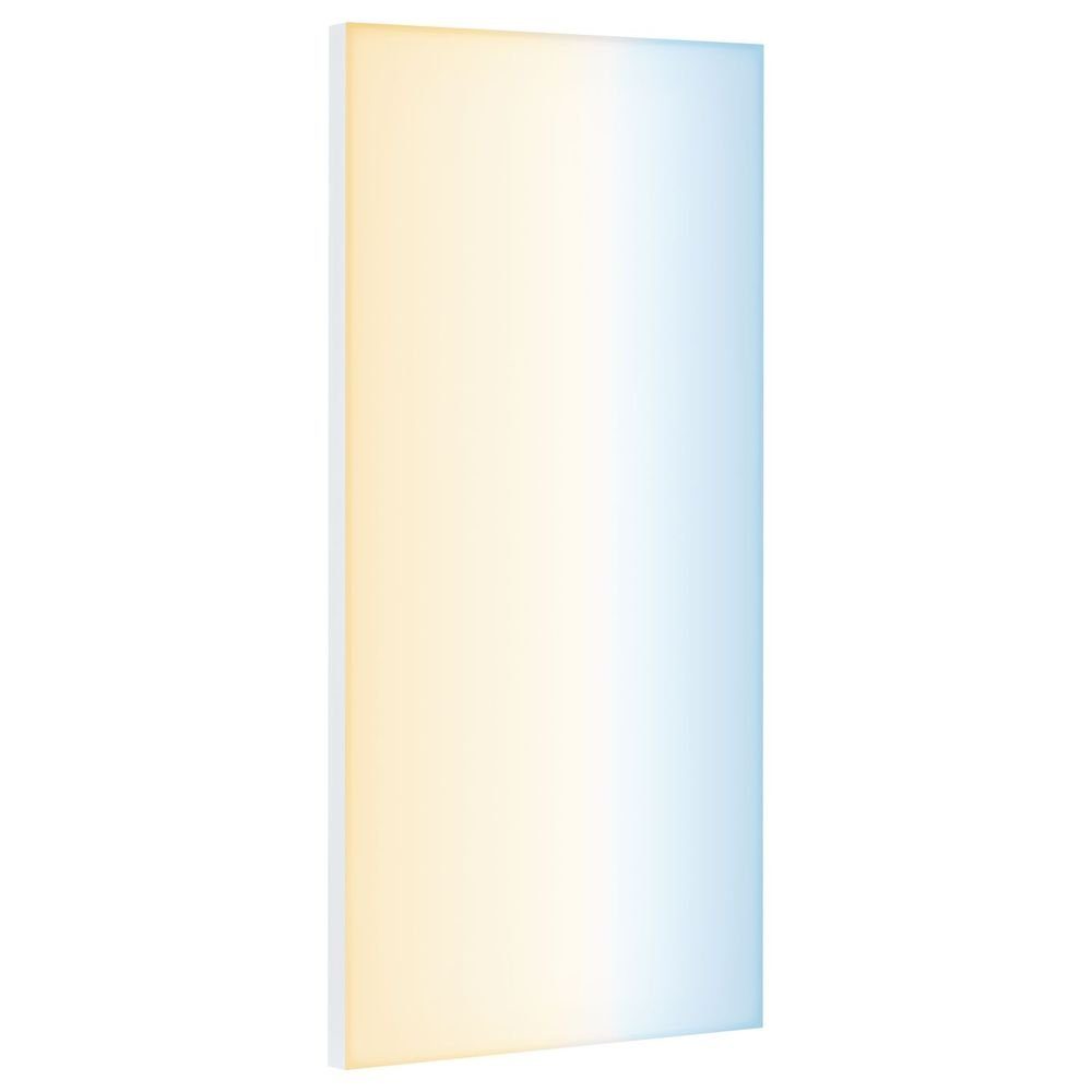 in Panele Deckenleuchte LED keine fest dimmbar Angabe, Ja, verbaut, 595x295mm, LED Valora Paulmann warmweiss, Leuchtmittel LED, Panel LED enthalten: Weiß-matt