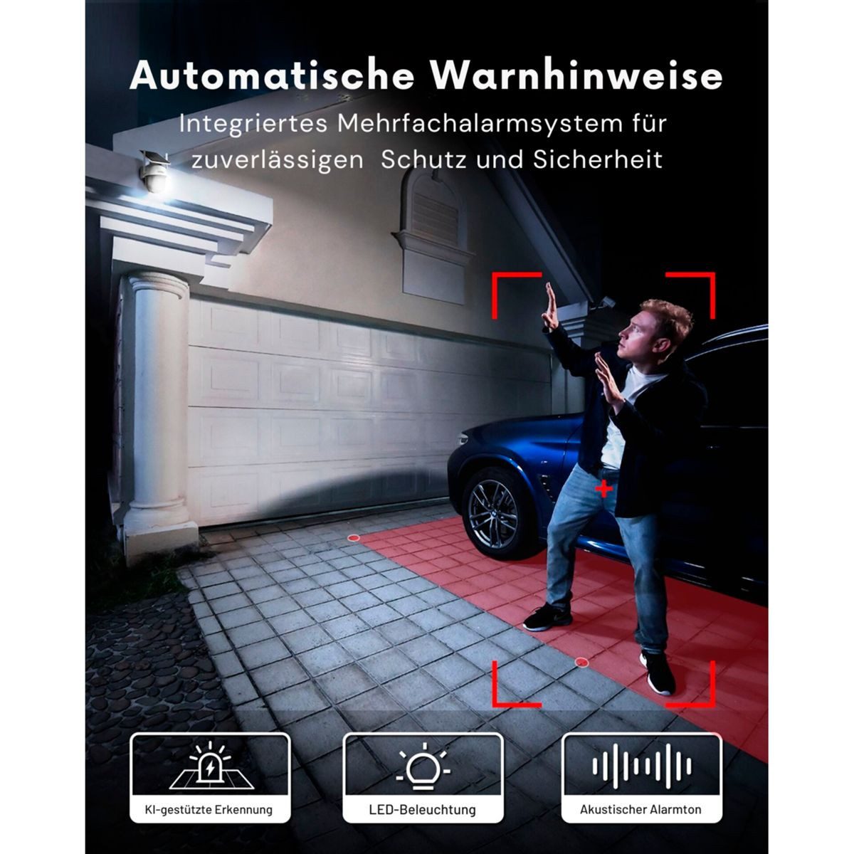 Aosu Überwachungskamera Zubehör Smart Security SolarCam D1 Classic – Bild 5 von 5