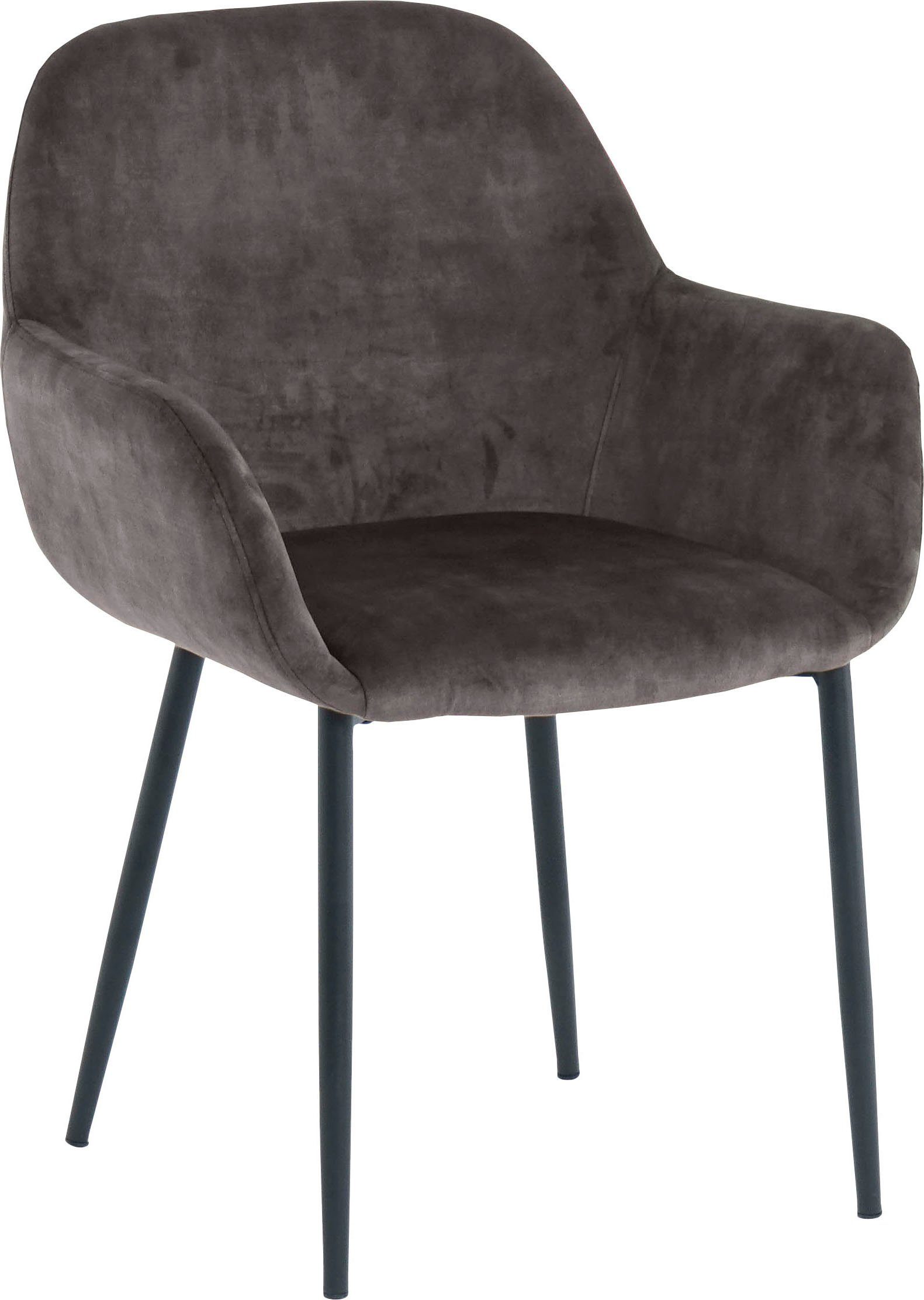 SIT Armlehnstuhl (Set, 2 St), glamouröser Bezug in Samtoptik