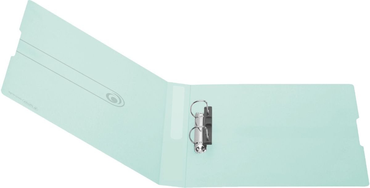 Thumbnail - Herlitz Präsentationsordner Ringbuch PP A4 2 Ringe 25mm mint transparent to go