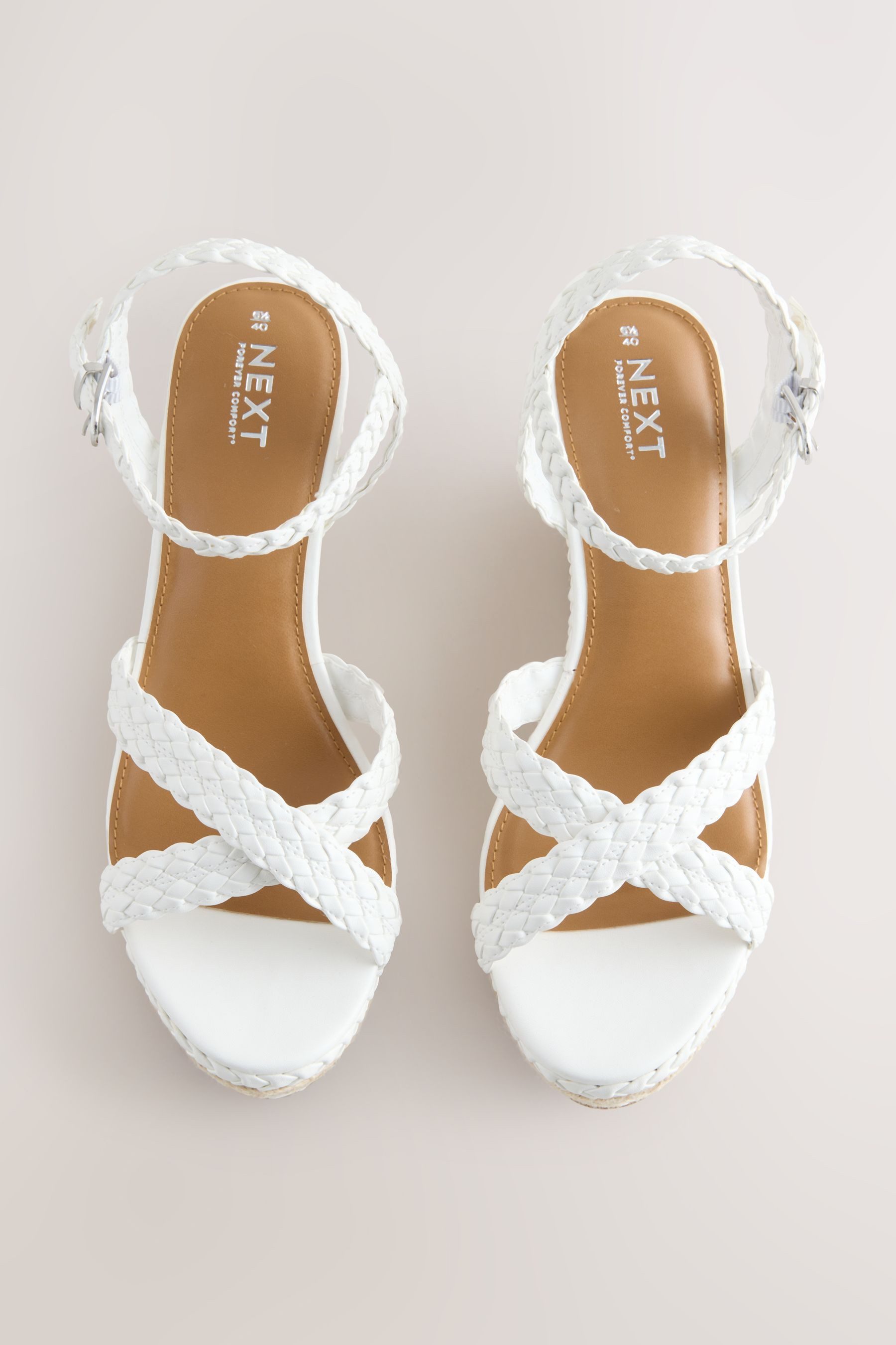 Next Forever Comfort® Keilabsatzsandalen mit X-Riemen Keilsandalette (1-tlg günstig online kaufen