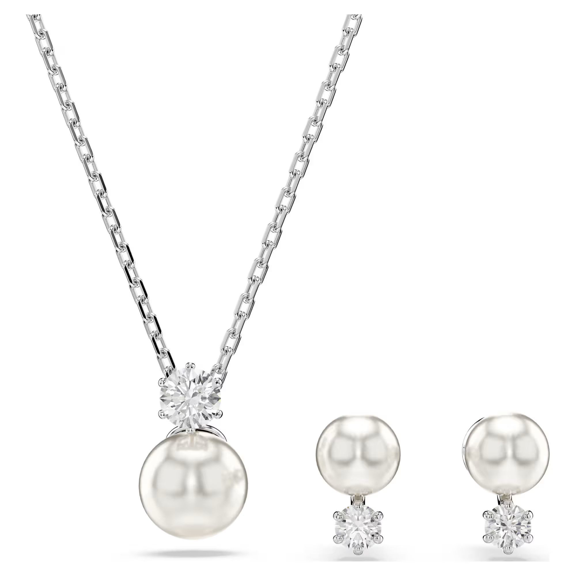 Swarovski Ohrring und Ketten Set Matrix günstig online kaufen