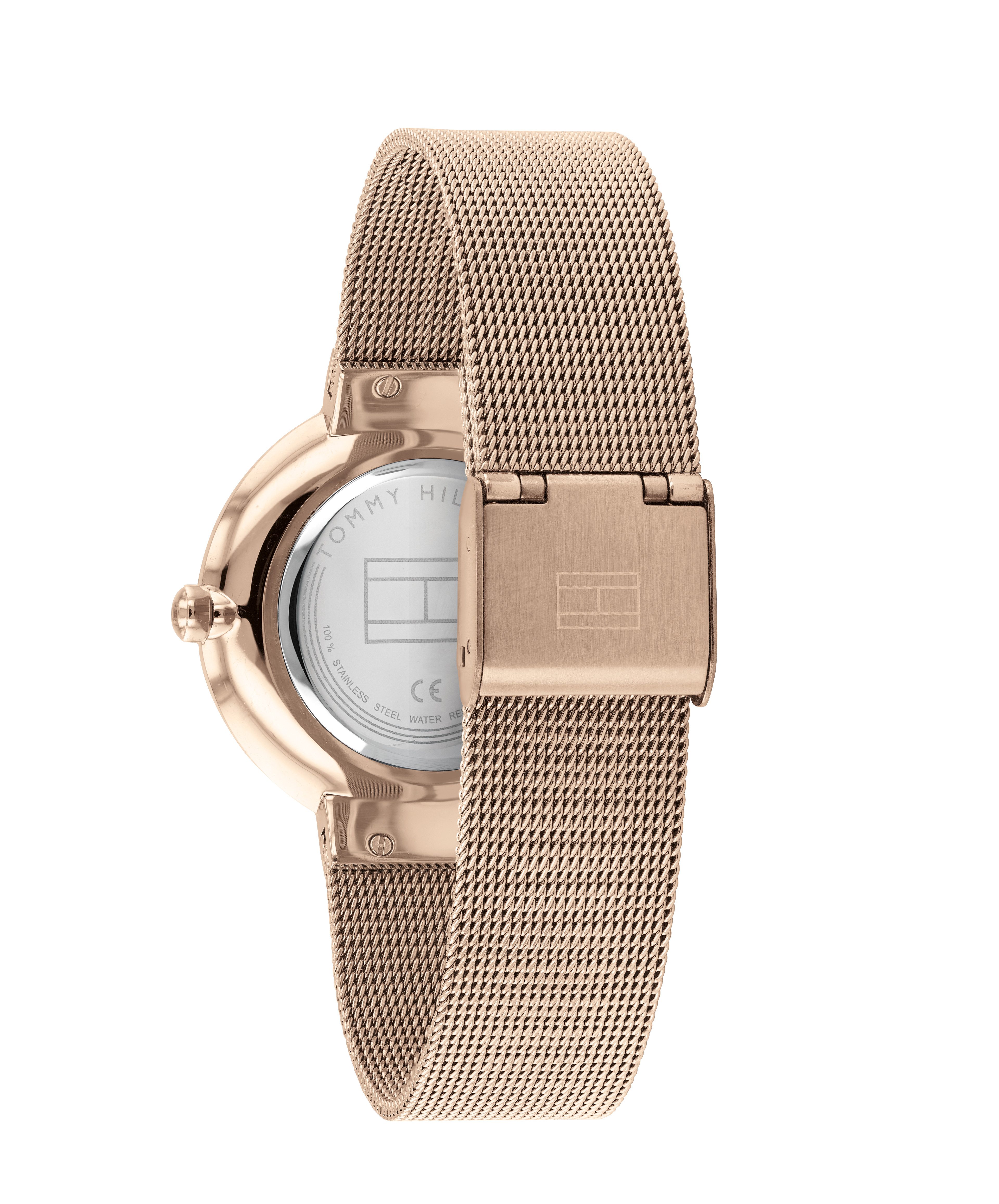 Tommy Hilfiger Quarzuhr LIBERTY 1782218, Armbanduhr, Damenuhr, Edelstahlarmband, analog