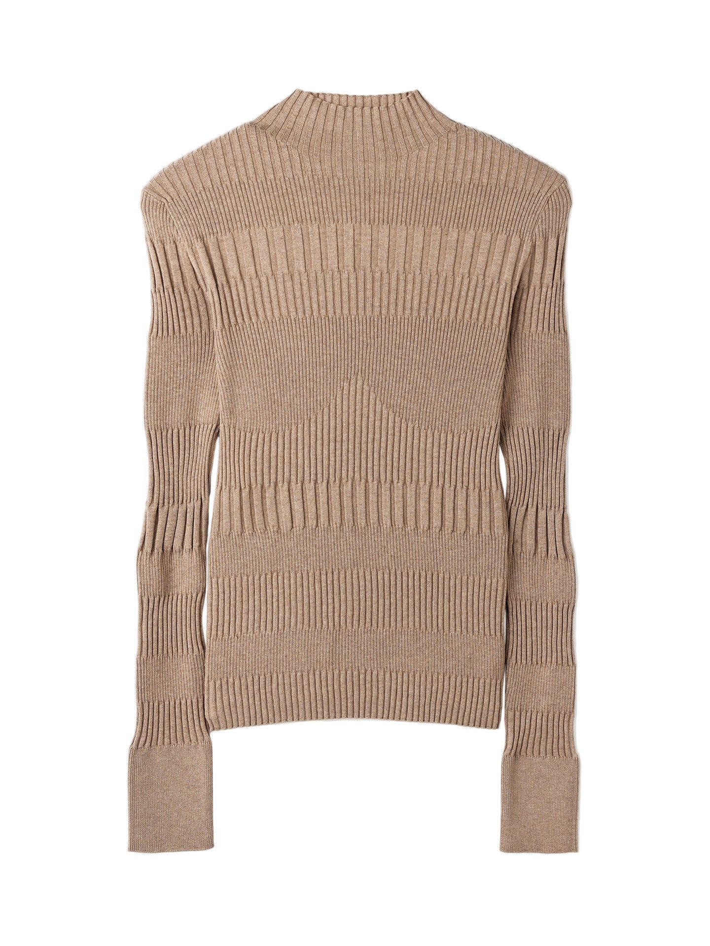 GOBI Cashmere Stehkragenpullover Hochgeschlossener Rippenpullover aus günstig online kaufen