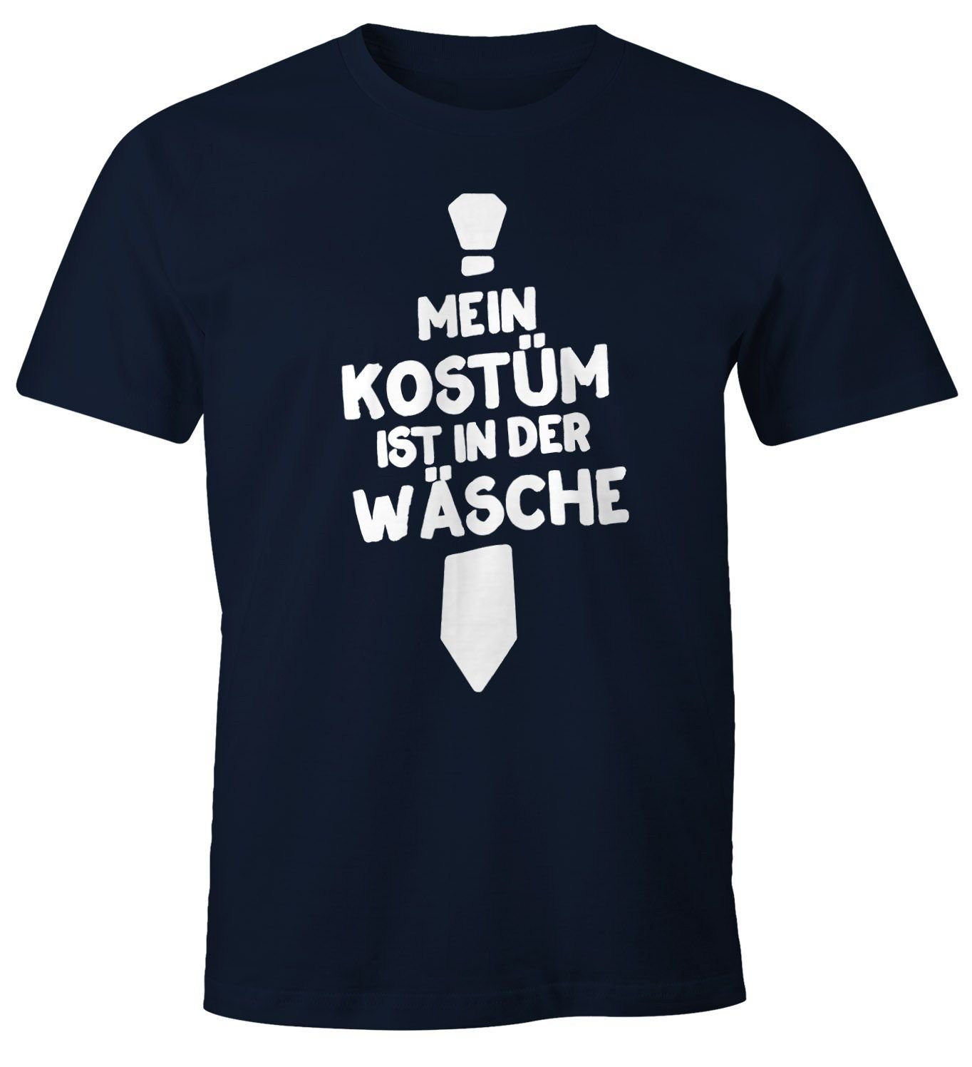 MoonWorks Print-Shirt Herren T-Shirt Mein Kostüm günstig online kaufen