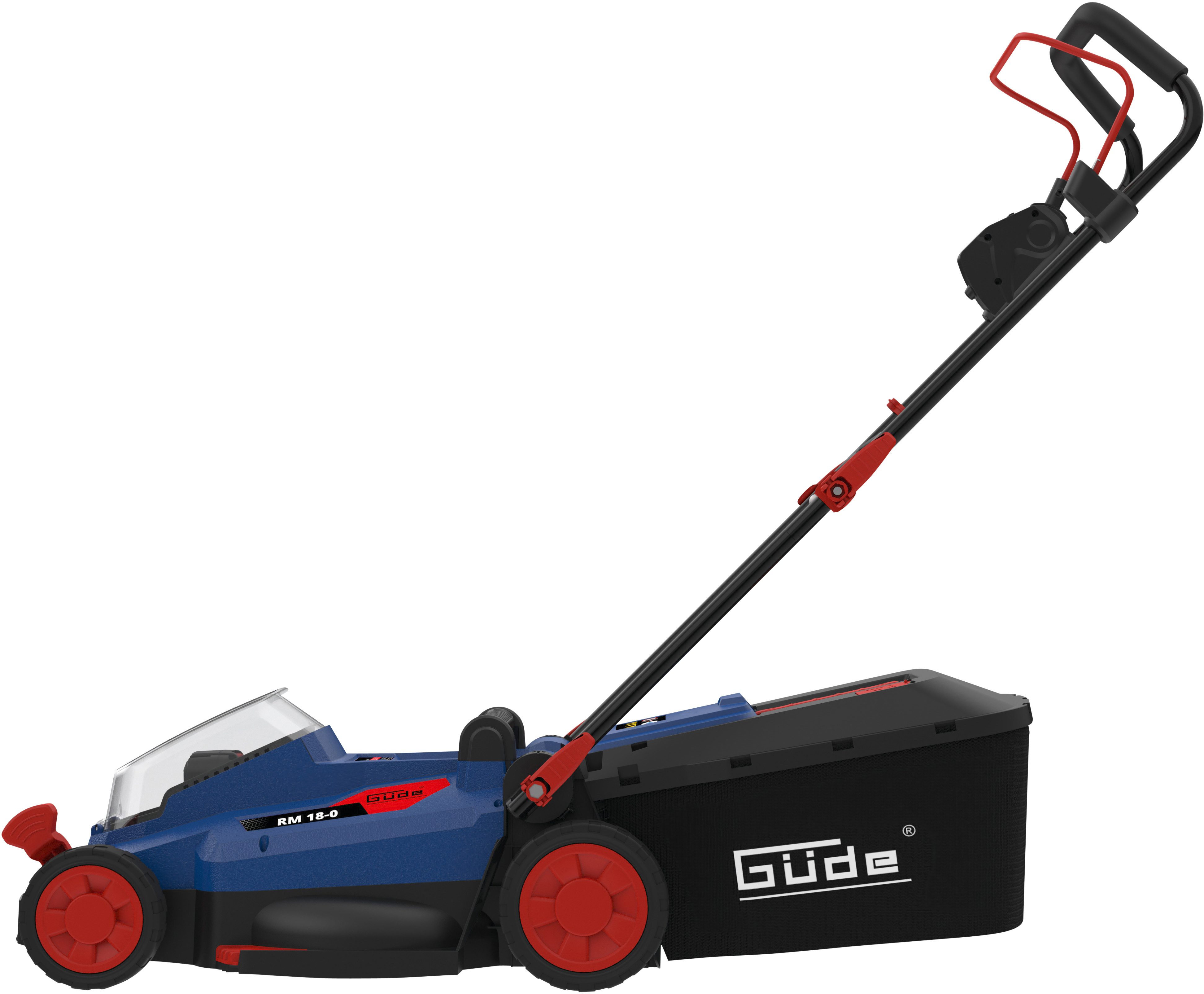 Güde cordless lawnmower RM 18-401-23, 33 cm cutting width, 3 functions: mowing, collecting and mulching