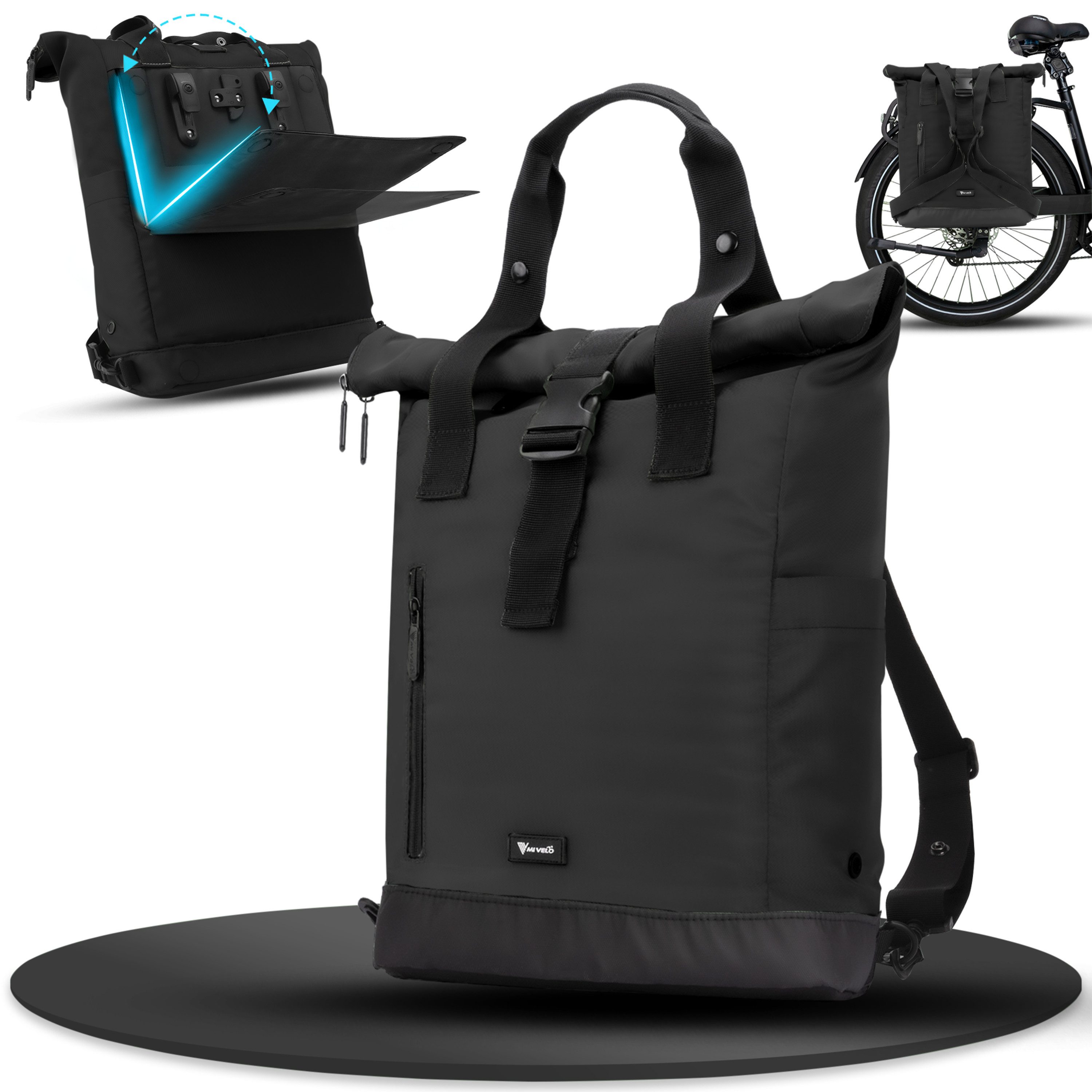 Fahrradtasche MIVELO Fahrradtasche & Rucksack Gepäckträgertasche