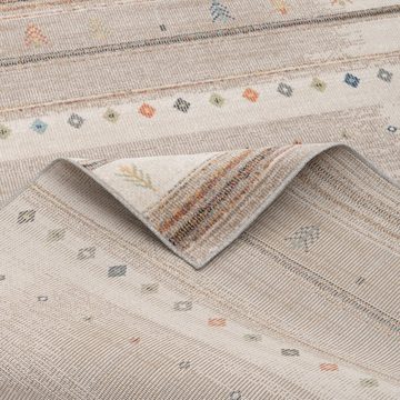 Designteppich In- und Outdoor Teppich Lagos Berber Optik, Pergamon, Rechteckig, Höhe: 4 mm