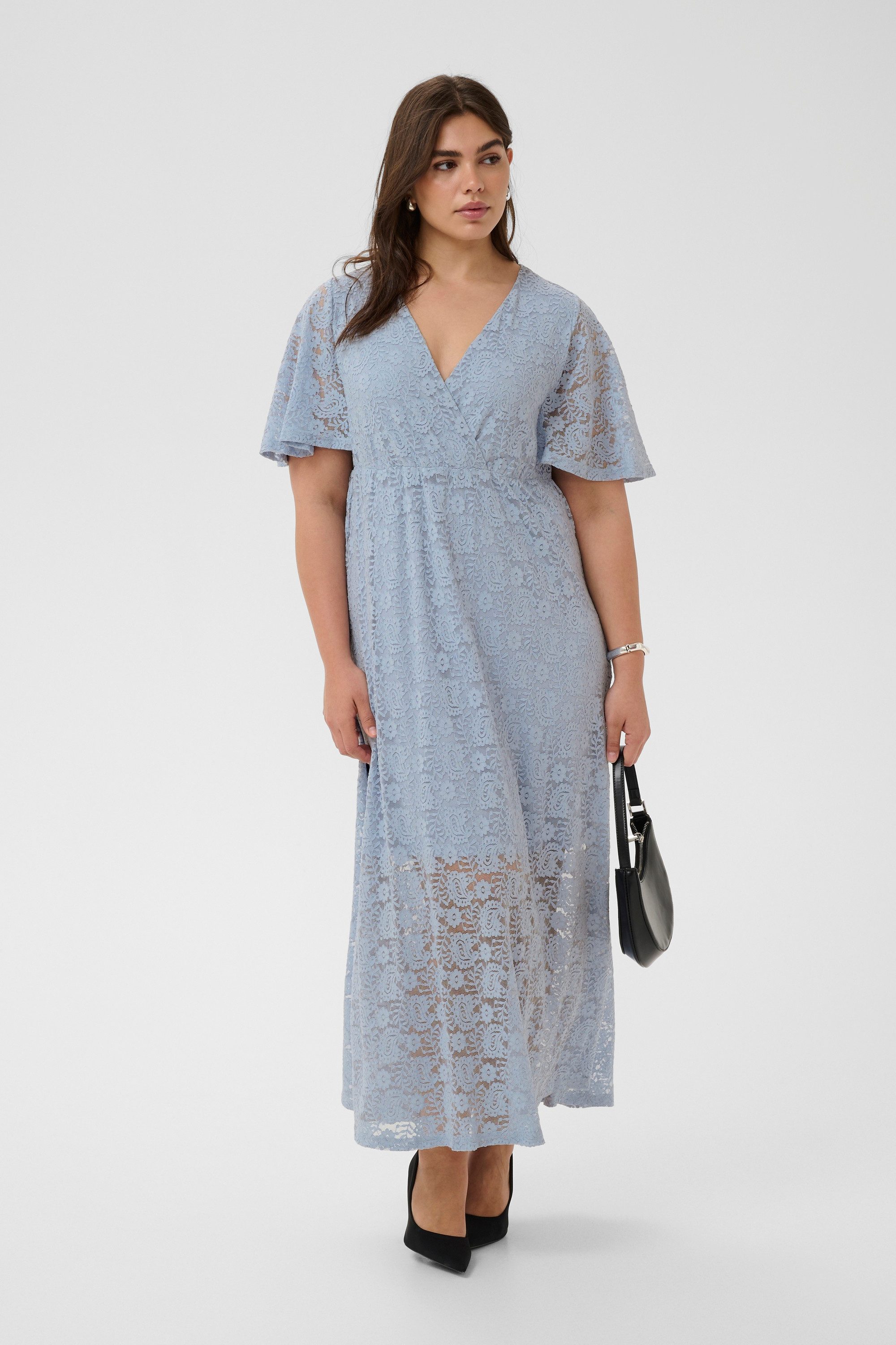 KAFFE Curve Jerseykleid Jerseykleid KClara Große Größen