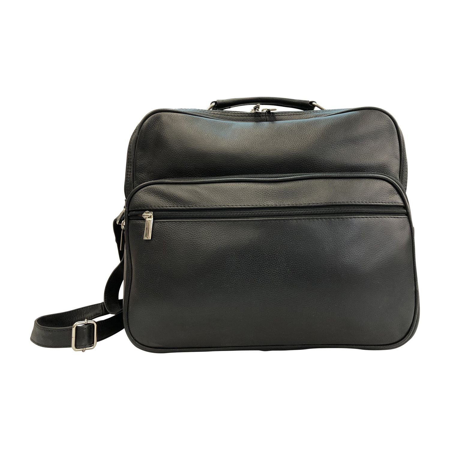 Cinino Businesstasche Cross, Travelbag Businesstasche Arbeitstasche aus robustem Rindleder